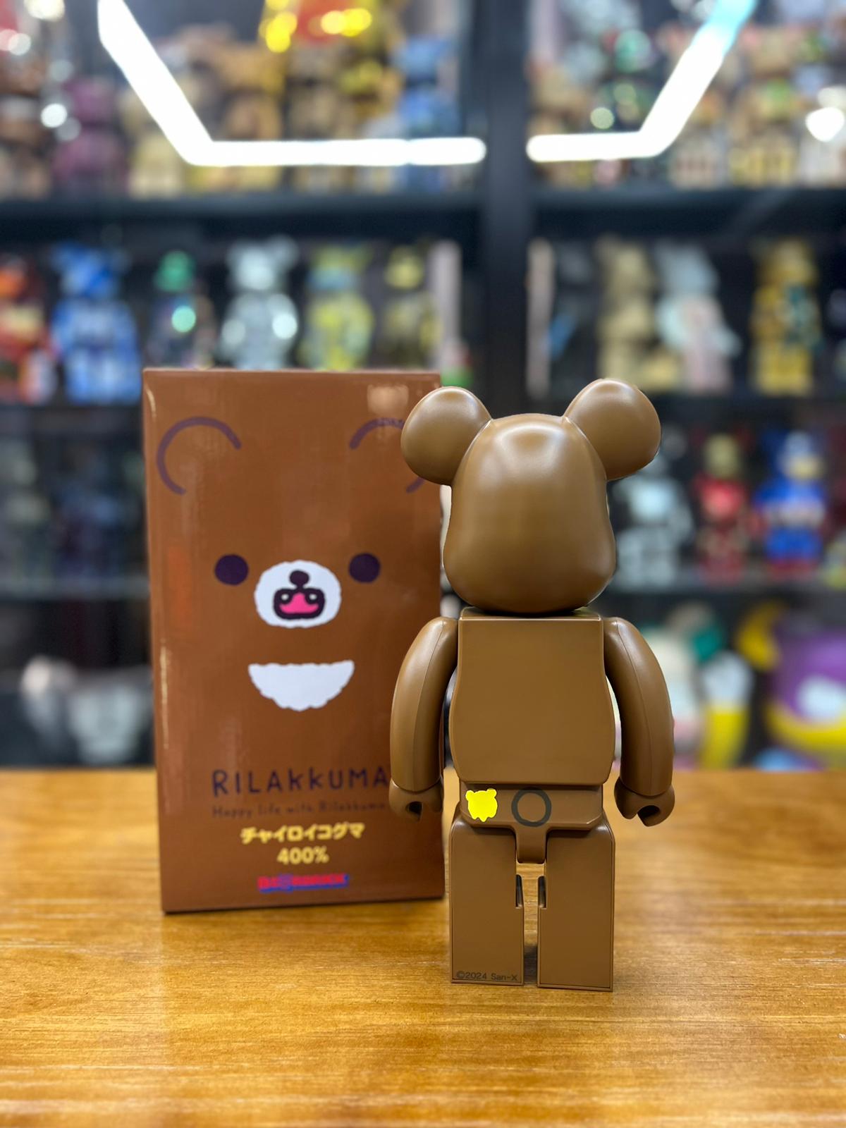 400％ BE@RBRICK チャイロイコグマ （輕鬆小熊）Rilakkuma 茶小熊