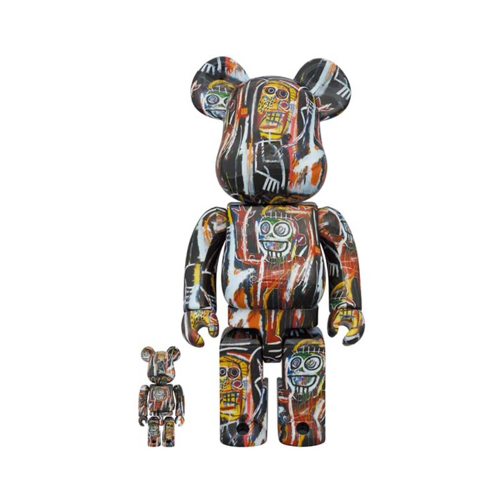 100％ & 400％ BE@RBRICK JEAN-MICHEL BASQUIAT #11