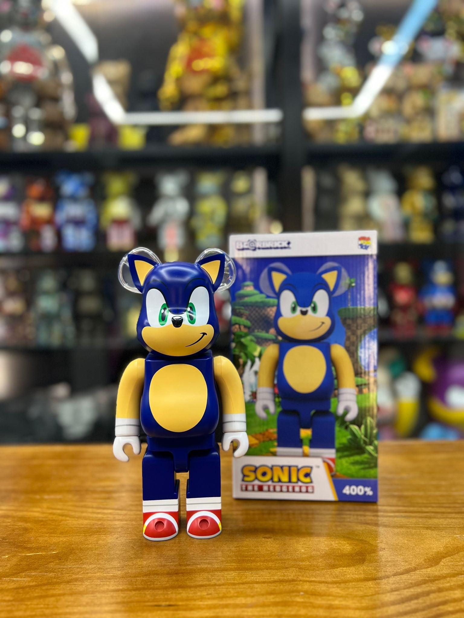 400％ BE@RBRICK SONIC THE HEDGEHOG