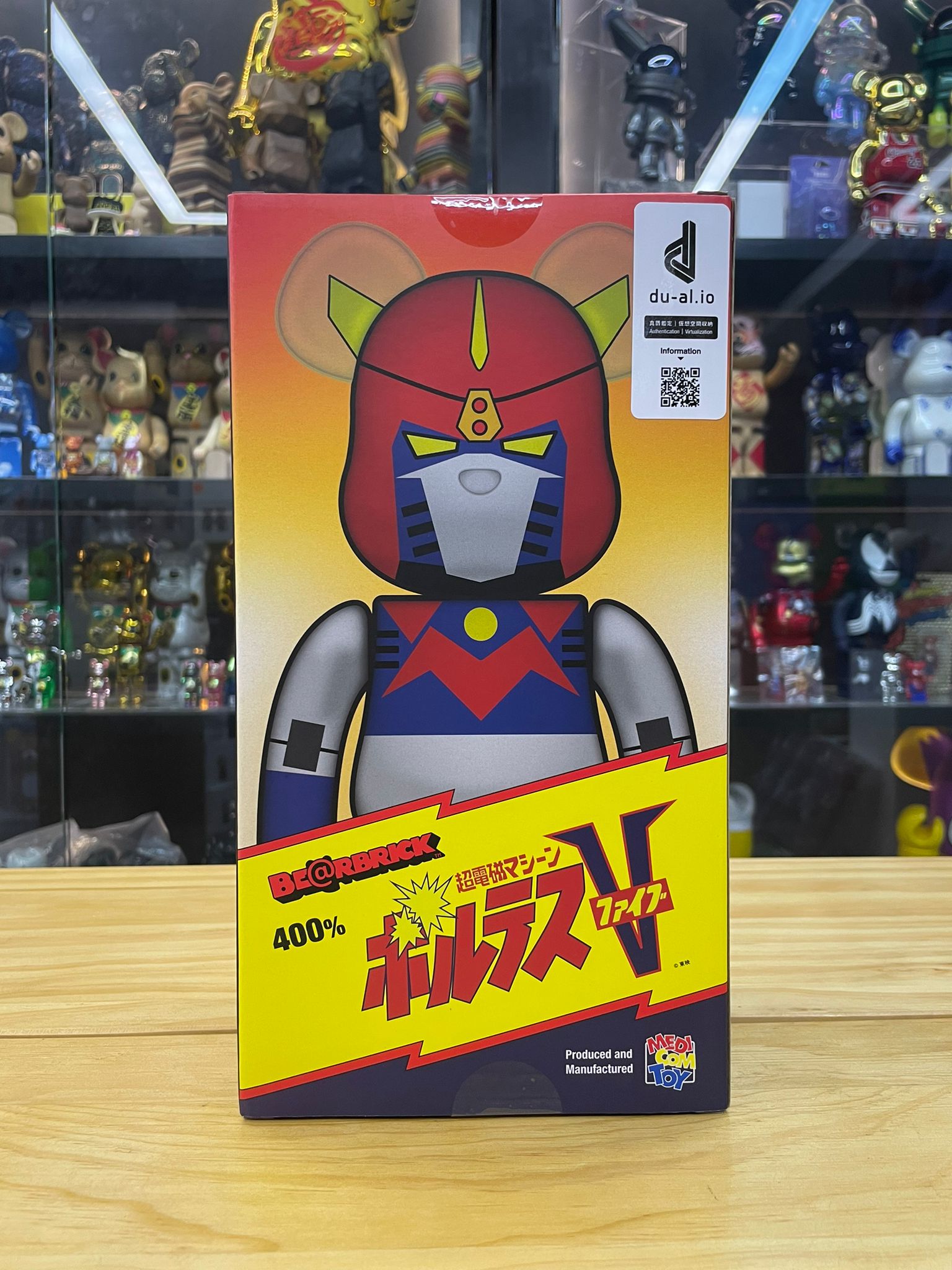 400％ BE@RBRICK ボルテスV (Voltes V)