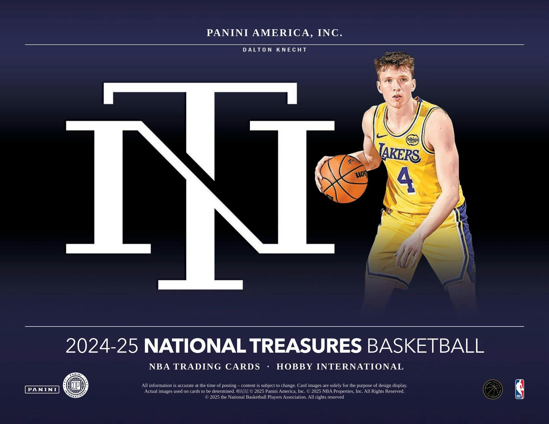 2024-25 National Treasures Basketball International Box