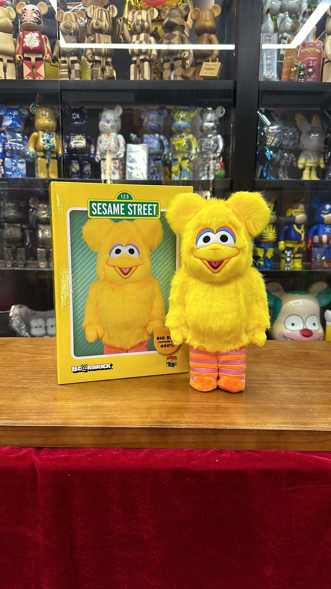 400% BE@RBRICK BIG BIRD Costume Ver.