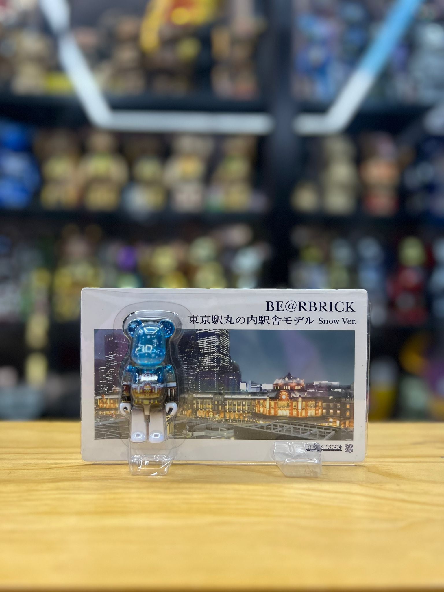 100% BE@RBRICK 東京駅丸の内駅舎モデル Snow Ver.