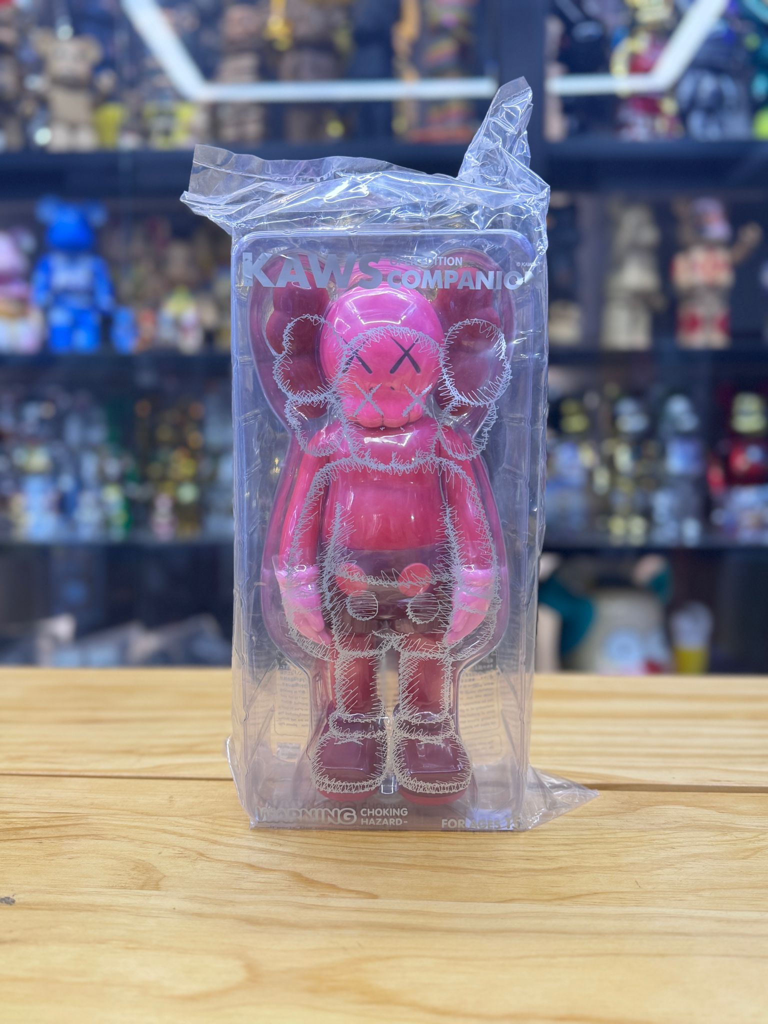 Kaws Companion Open Edition Vinyl Figure (Red)