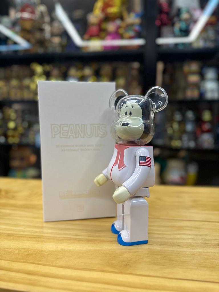 400% Be@rbrick Astronaut Snoopy – Madmaxtoys