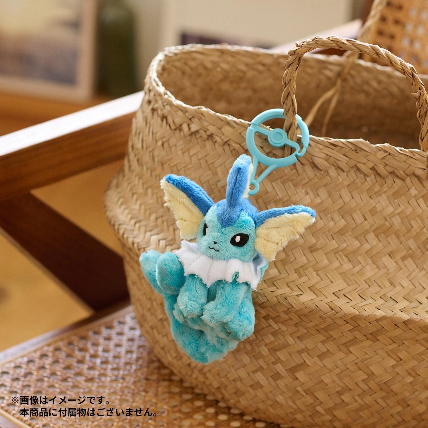 カラビナ付きマスコット シャワーズ 帶登山扣的 Vaporeon 吉祥物