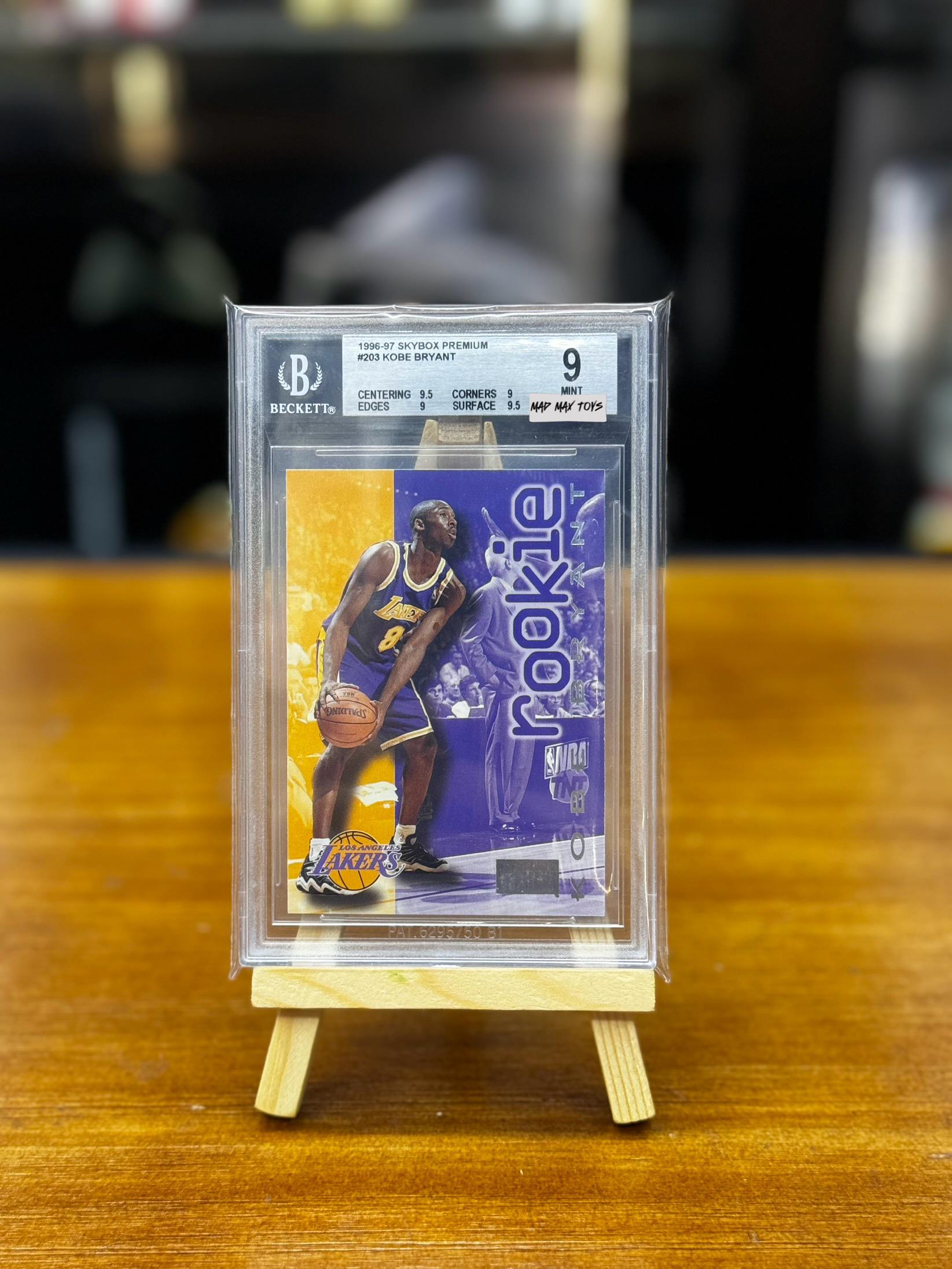 BGS 9 1996-97 Skybox Premium Basketball #203 Kobe Bryant