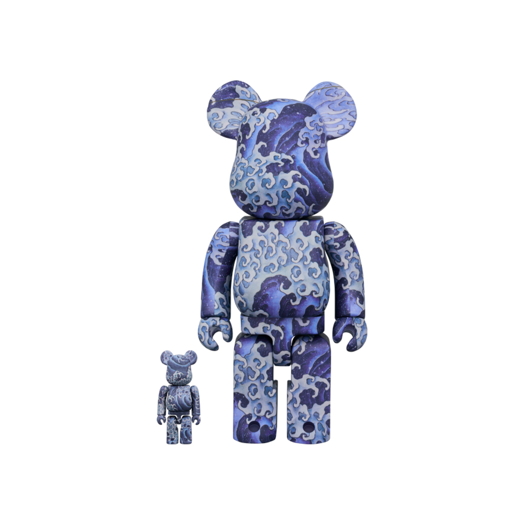 100% & 400%  BE@RBRICK 葛飾北意 上町祭屋 台天井給「男浪」