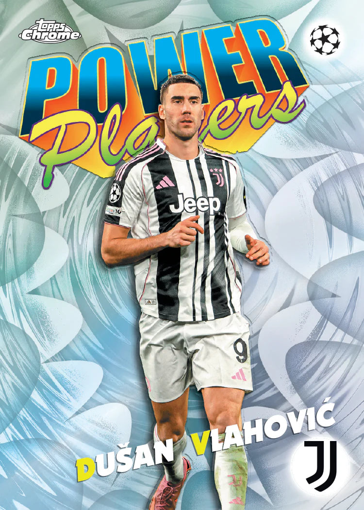 2025-26 Topps Chrome® UEFA Club Competitions Blaster Value Box