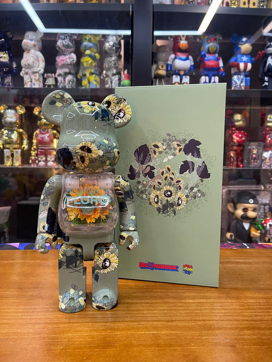 400％ BE@RBRICK FLOR@ SUNFLOWER