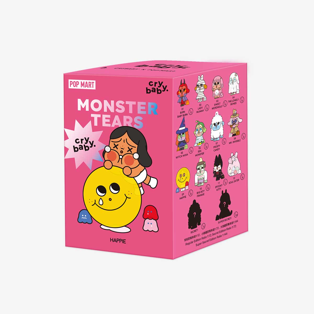 POP MART CRYBABY 怪獸的眼淚系列手辦 Monster Tears Series Figures