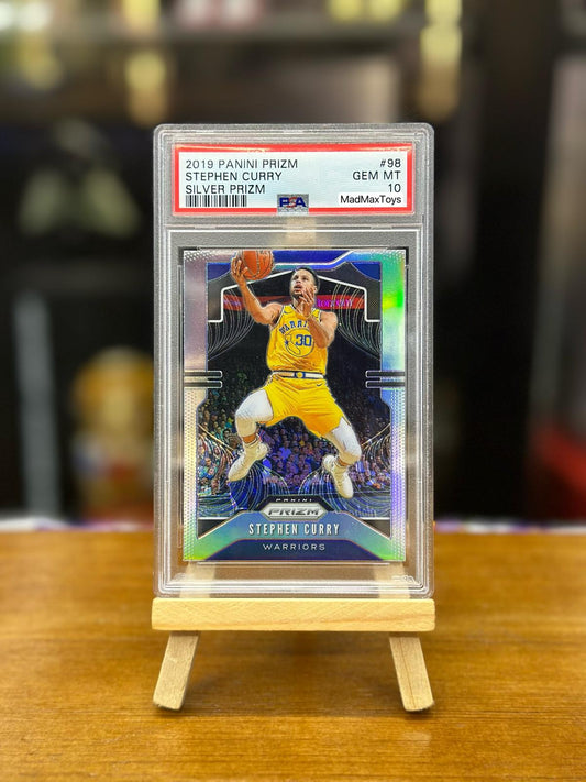 PSA 10 2019 PANINI PRIZM STEPHEN CURRY SILVER FANATICS