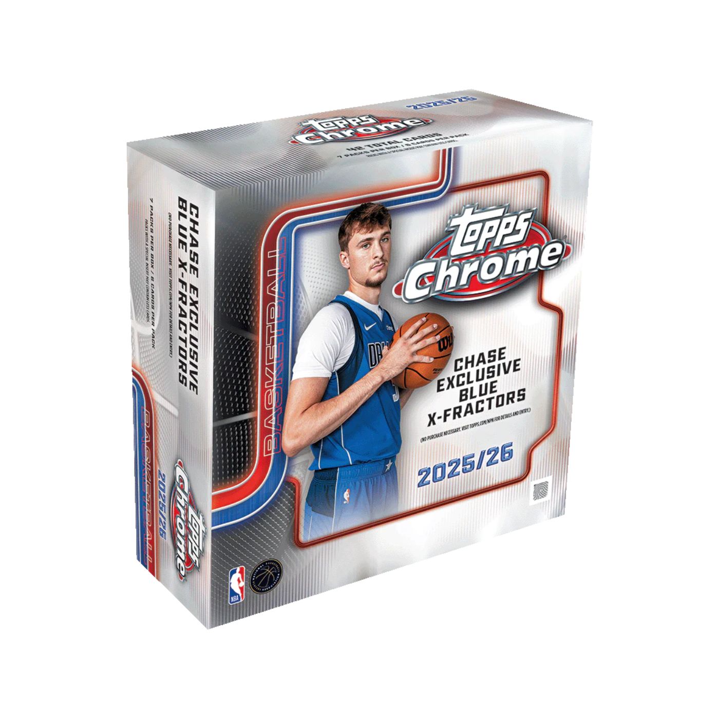 2025-26 Topps Chrome Basketball Mega Box