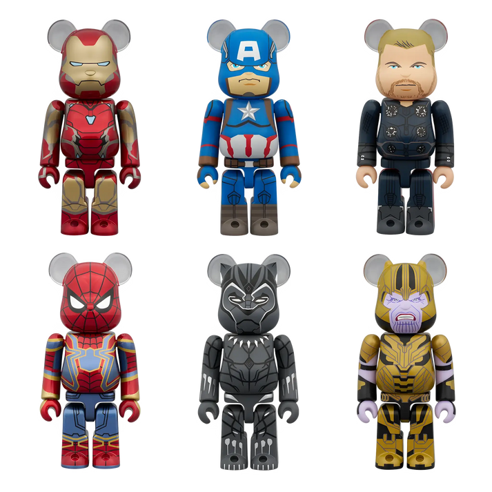 Be@rbrick 100% Chase Infinity Saga Blind Box