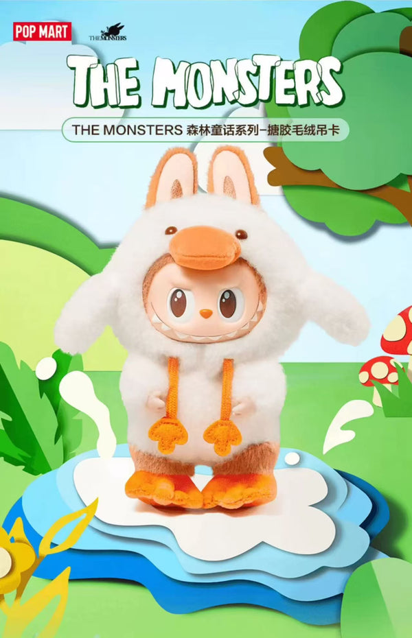 POP MART THE MONSTERS森林童話系列-搪膠毛絨吊卡 Forest Fairy Tale Series-Vinyl Plush Blister Pack
