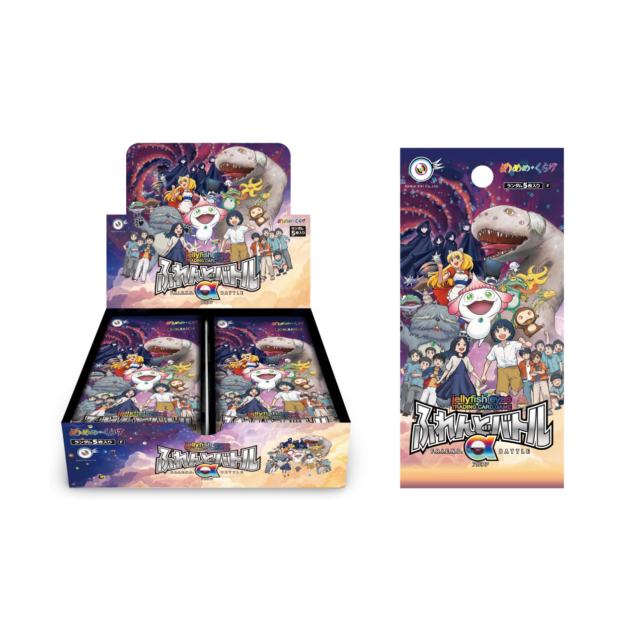 村上隆 Takashi Murakami - めめめのくらげTRADING CARD GAME ふれんどバトルα - Mememe no Jellyfish 集換式卡牌遊戲好友對戰α