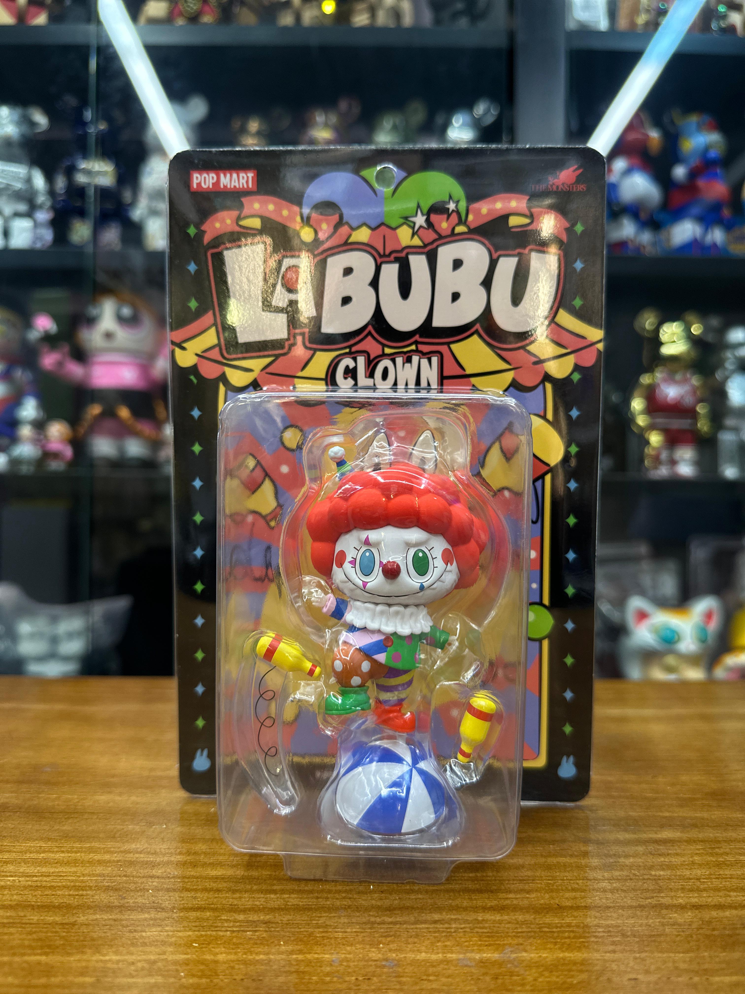 POP MART THE MONSTERS labubu  CLOWN 小丑 吊卡