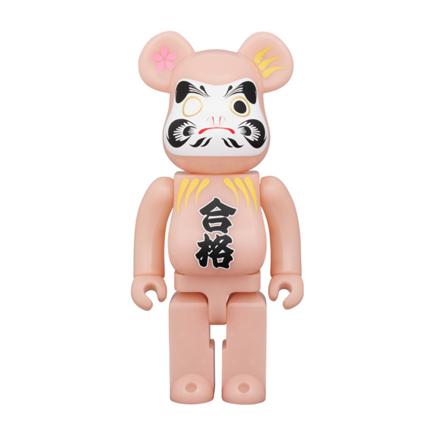 400% BE@RBRICK 達磨 合格 赤蓄光