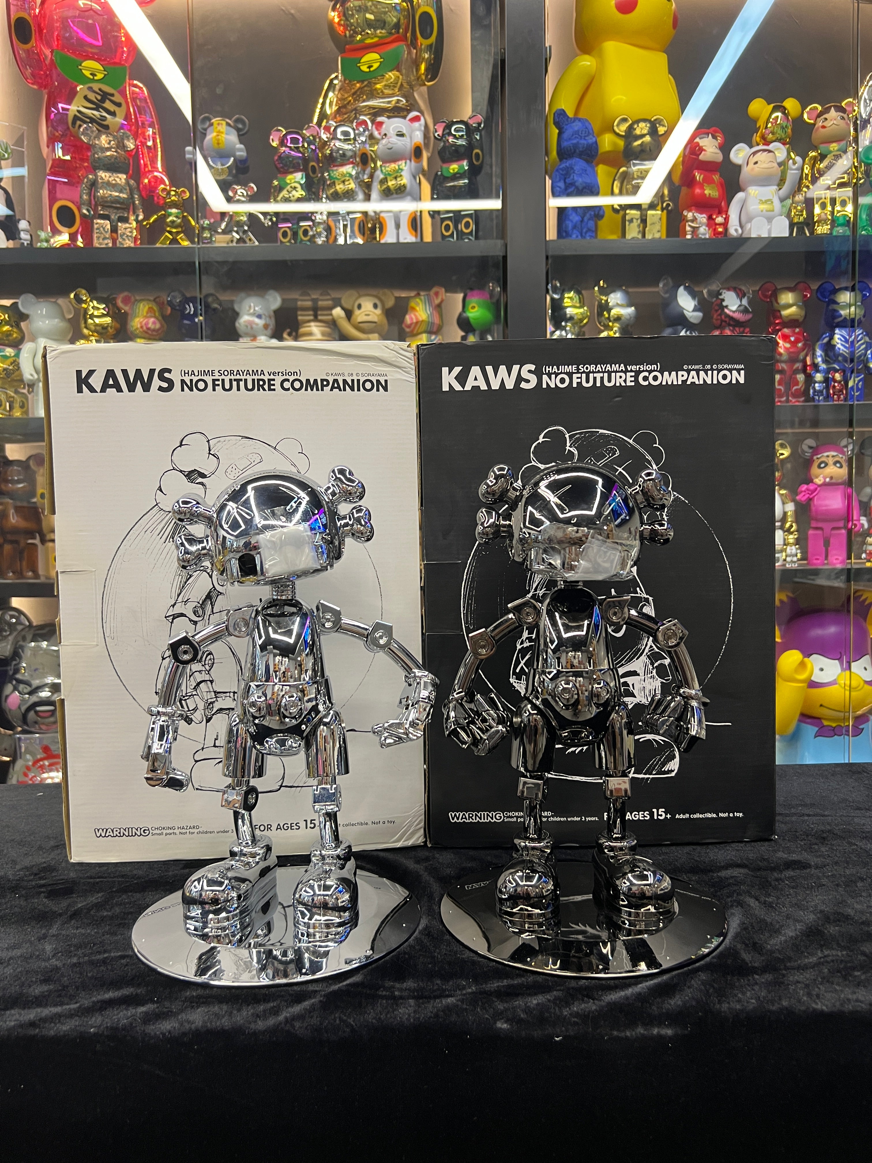 Kaws x Hakime Sorayama Ver. NoFuture Companion (Set of 2pcs)