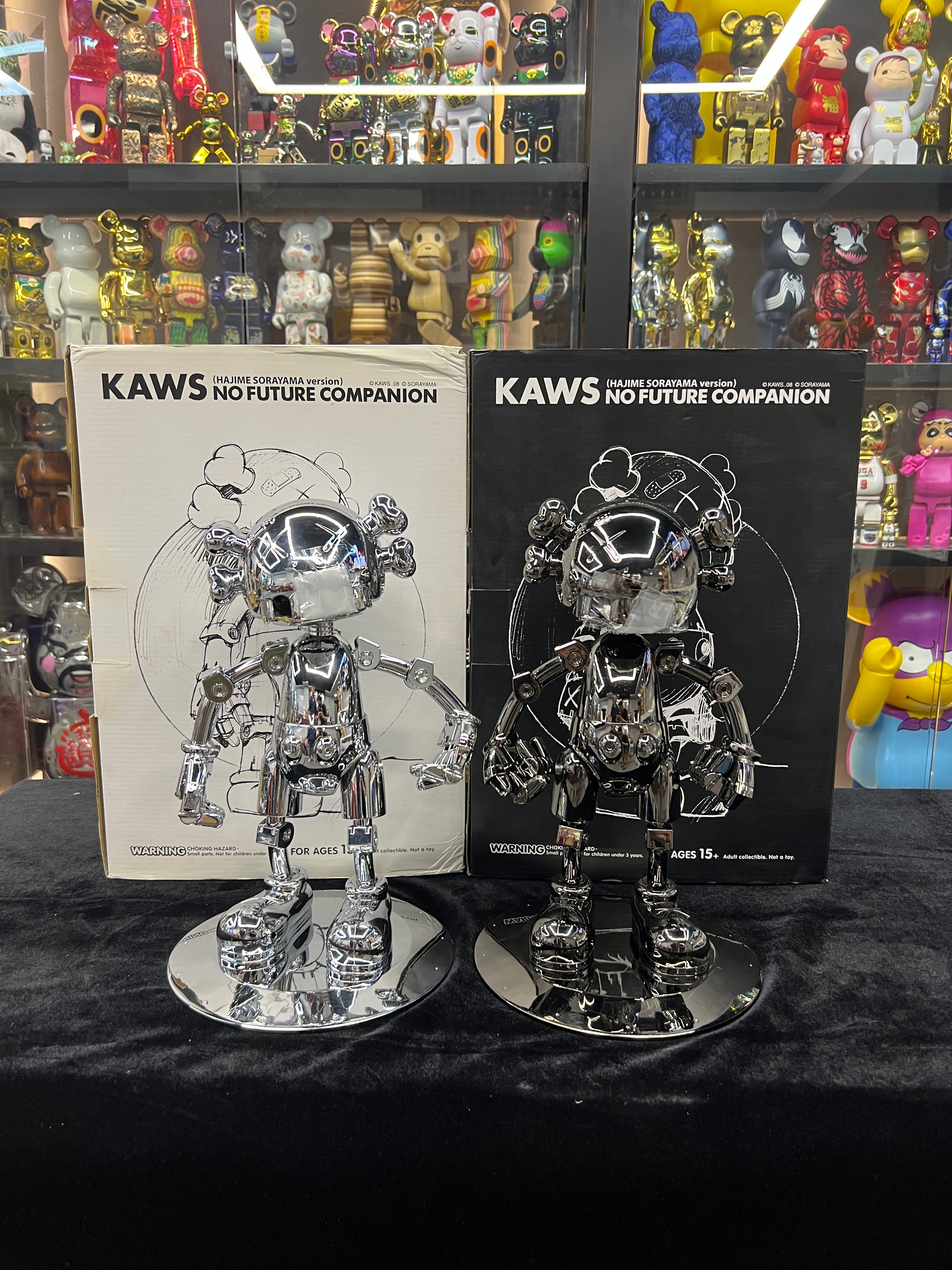 Kaws x Hakime Sorayama Ver. NoFuture Companion (Set of 2pcs)