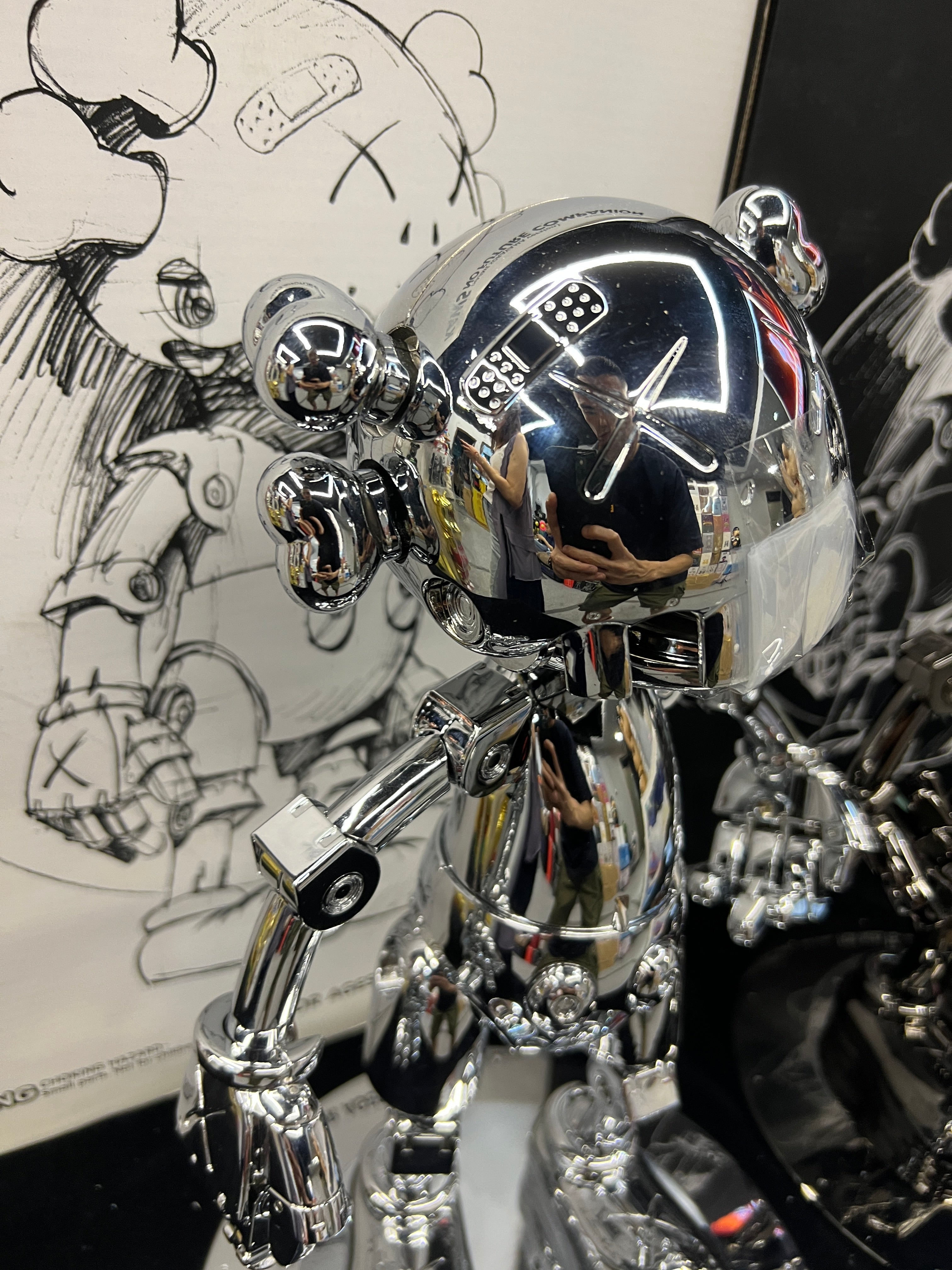 Kaws x Hakime Sorayama Ver. NoFuture Companion (Set of 2pcs)