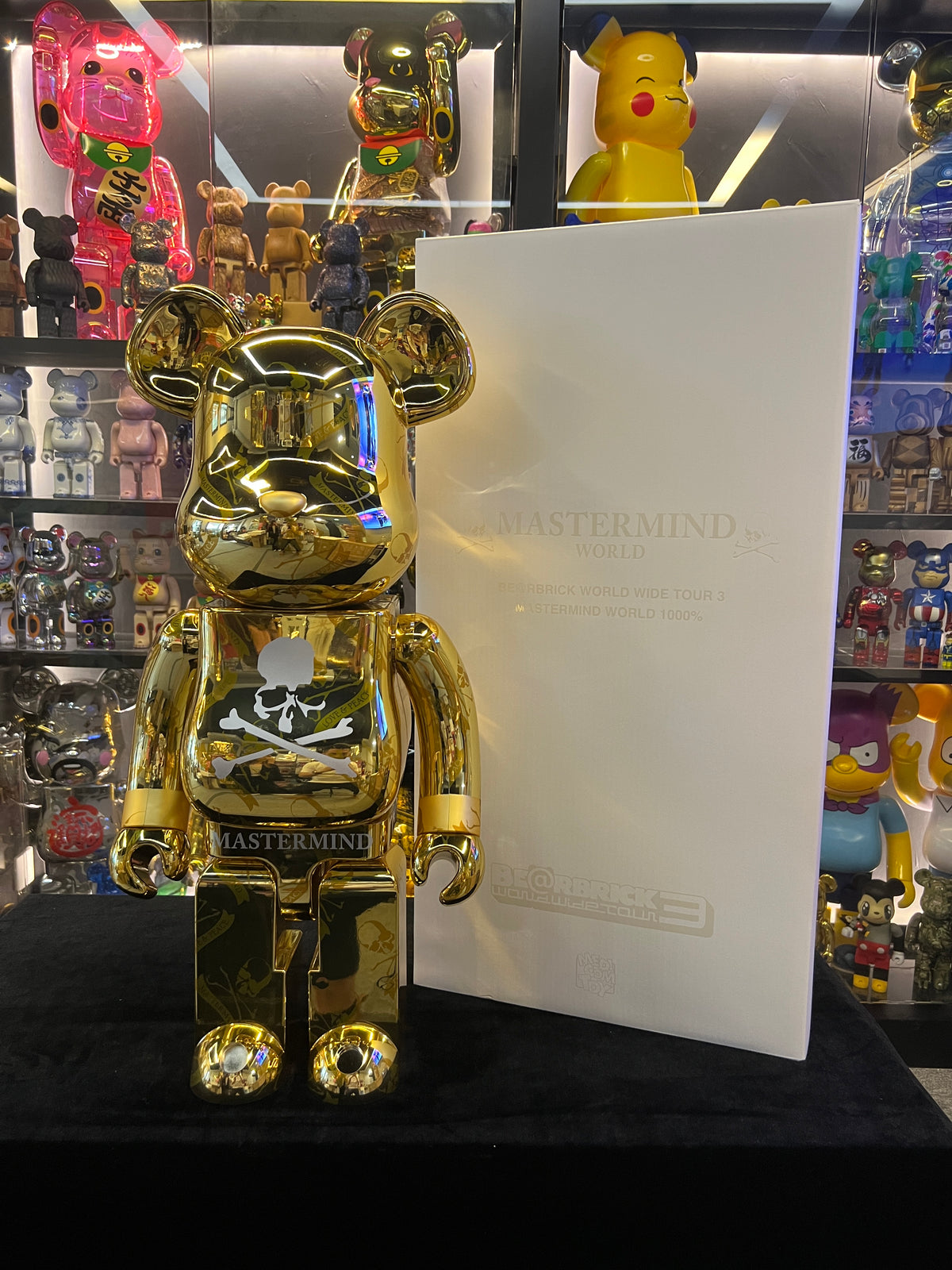 Mastermind x BE@RBRICK WORLD WIDE 面映ゆかっ TOUR香港