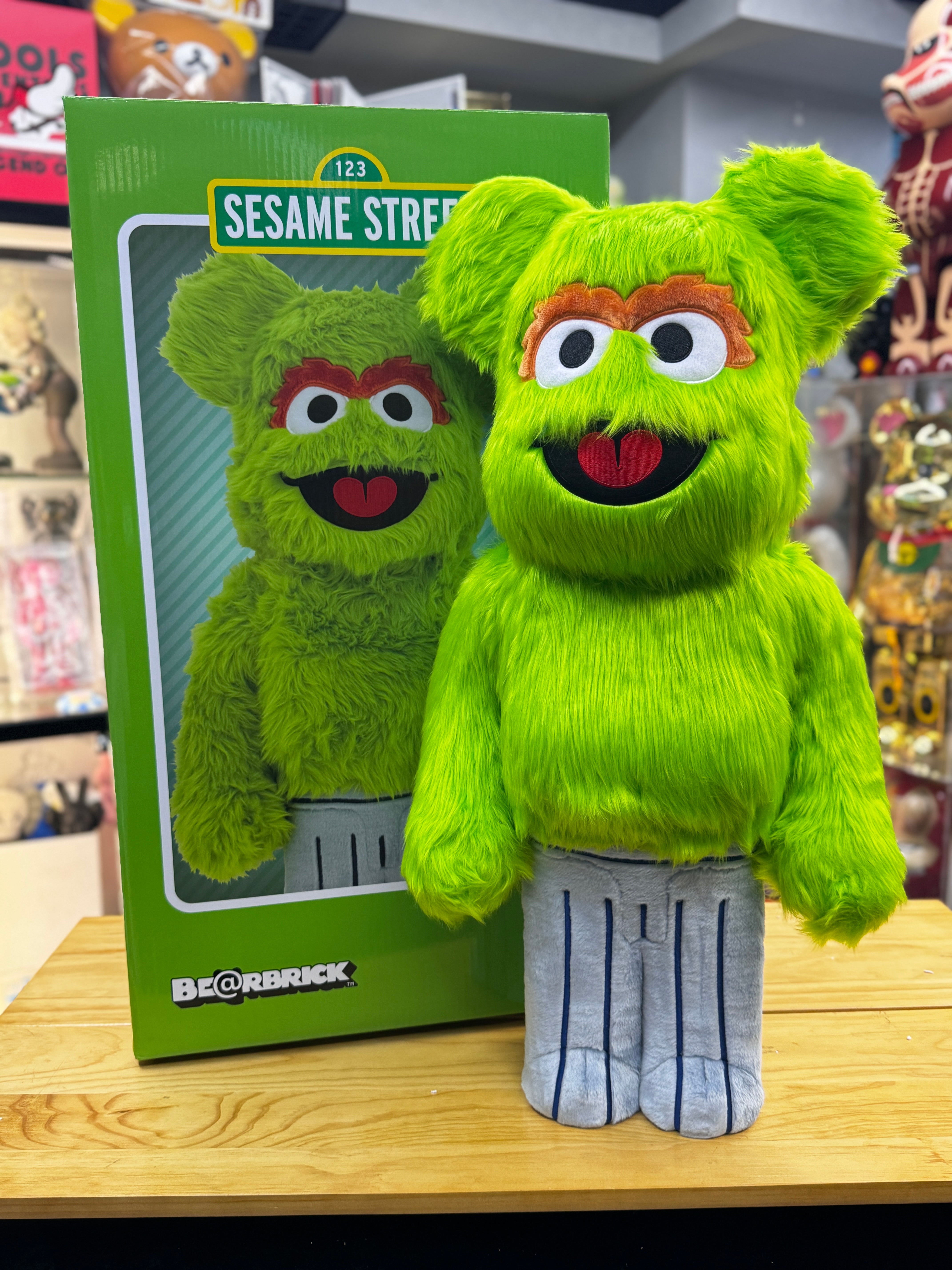 1000% BE@RBRICK OSCAR THE GROUCH Costume Ver