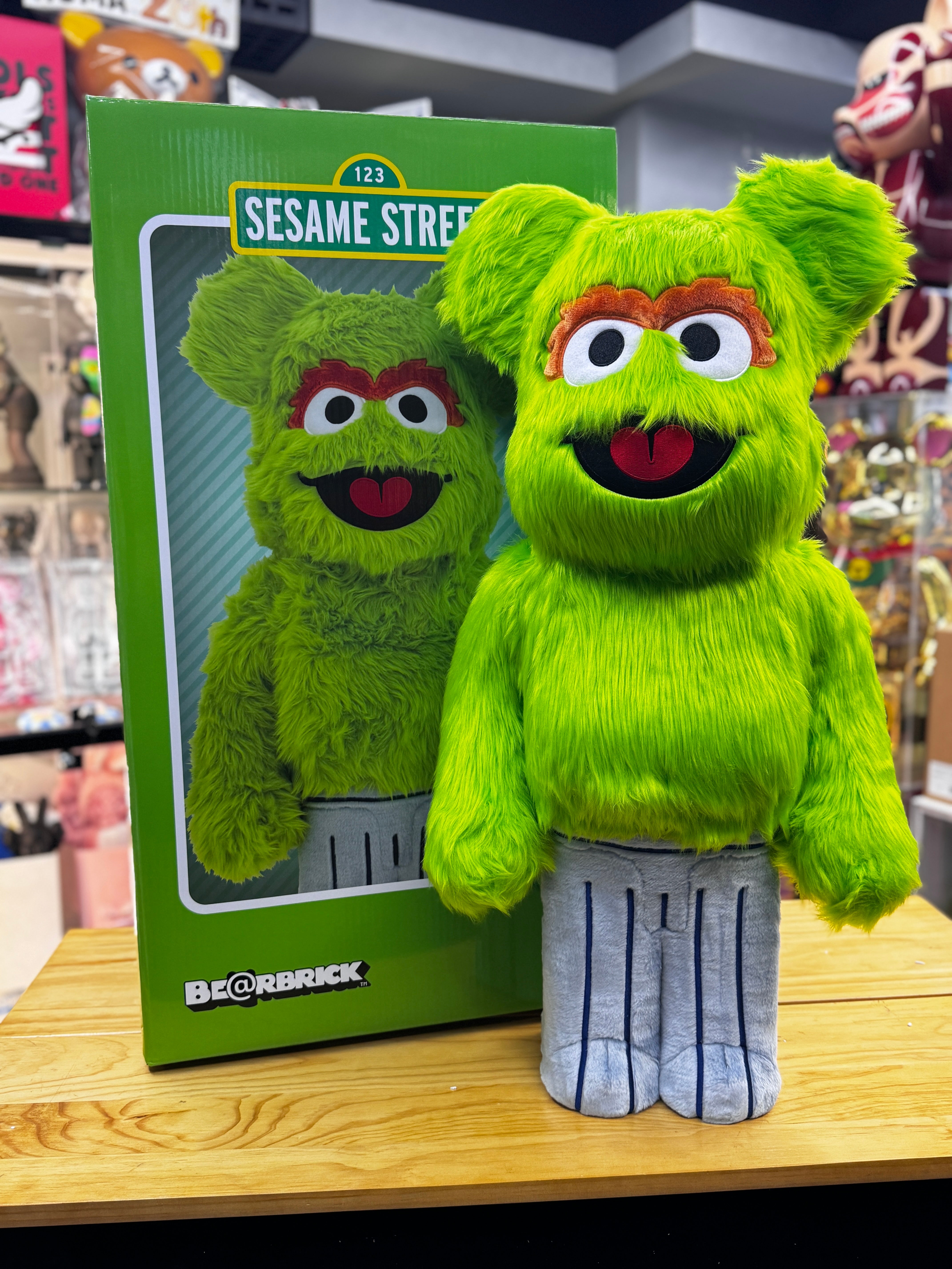 1000% BE@RBRICK OSCAR THE GROUCH Costume Ver