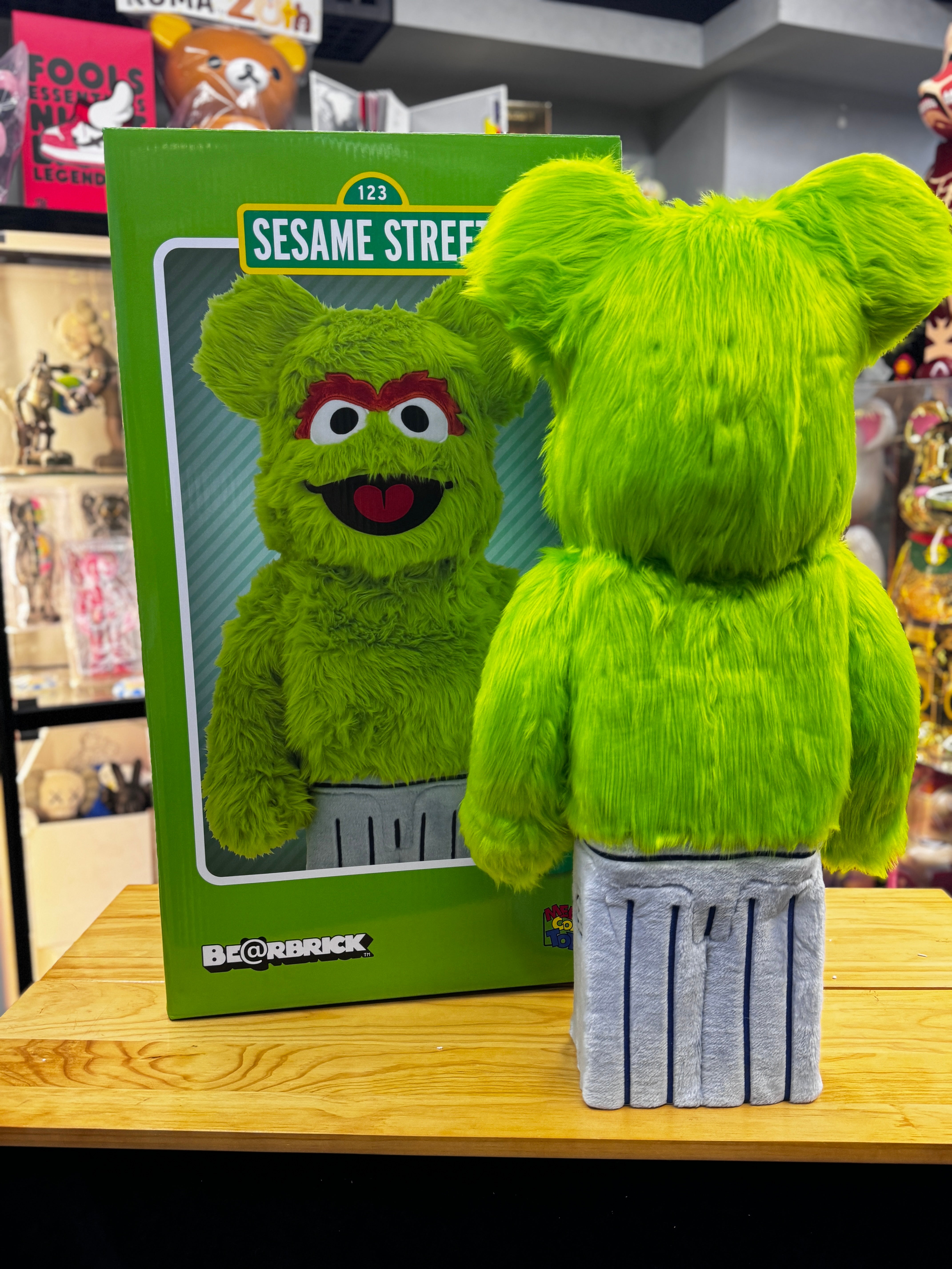 1000% BE@RBRICK OSCAR THE GROUCH Costume Ver