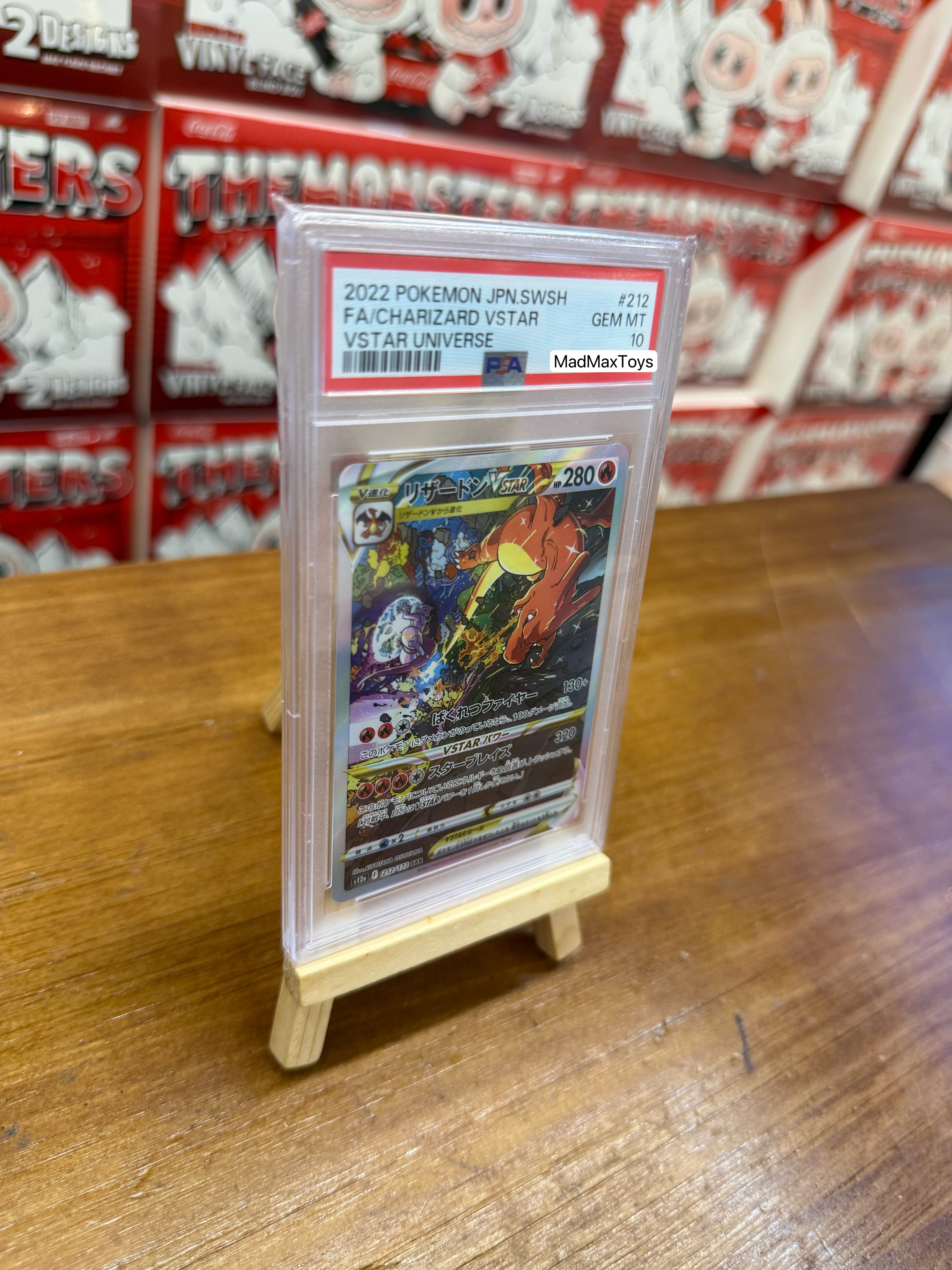 PSA 10 Pokemon Card 212/172 SAR