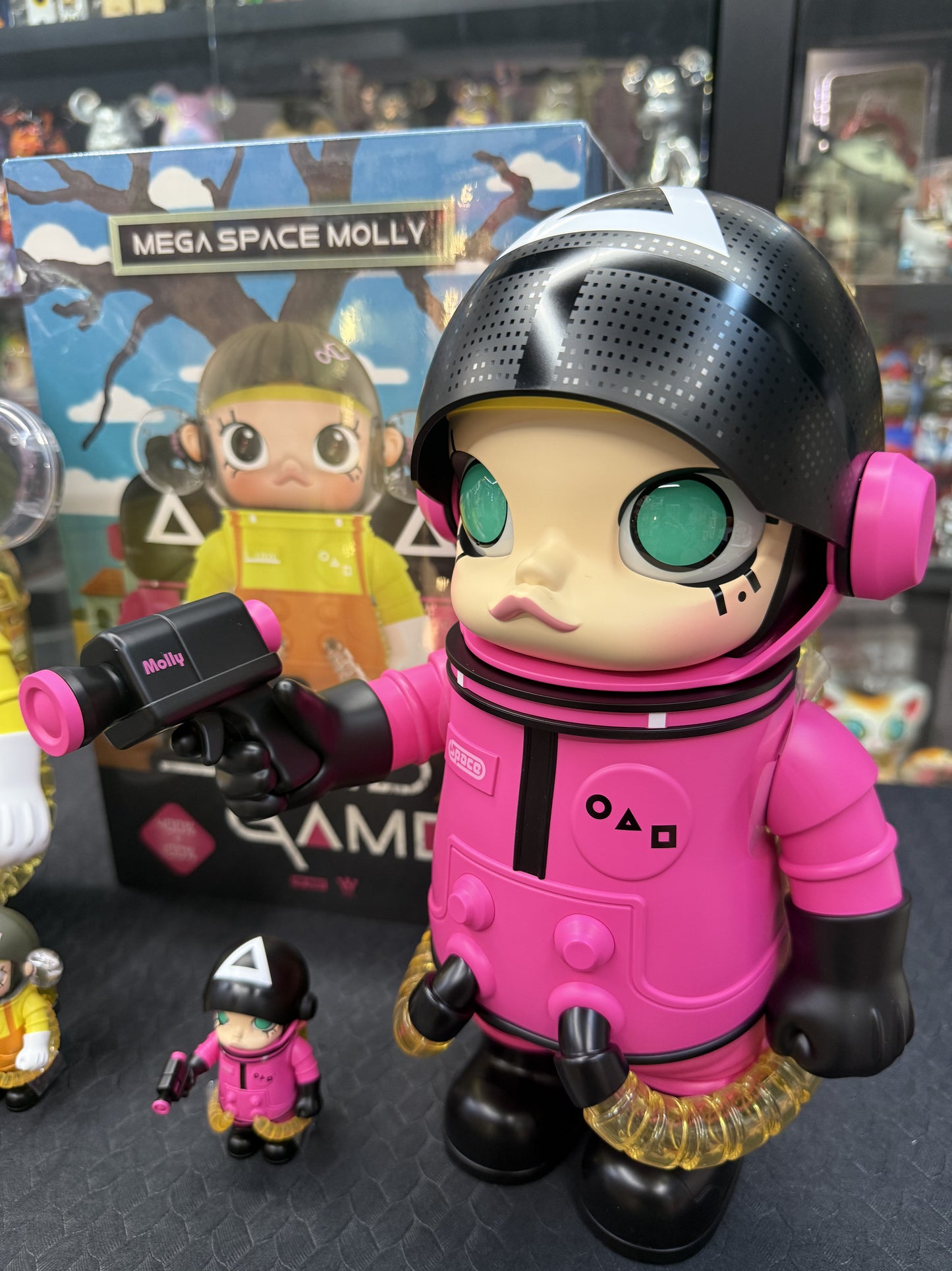 MEGA コレクション 400%+100% SPACE MOLLY Squid POP MART MEGA コレクション 400%+100% SPACE MOLLY Squid POP MART