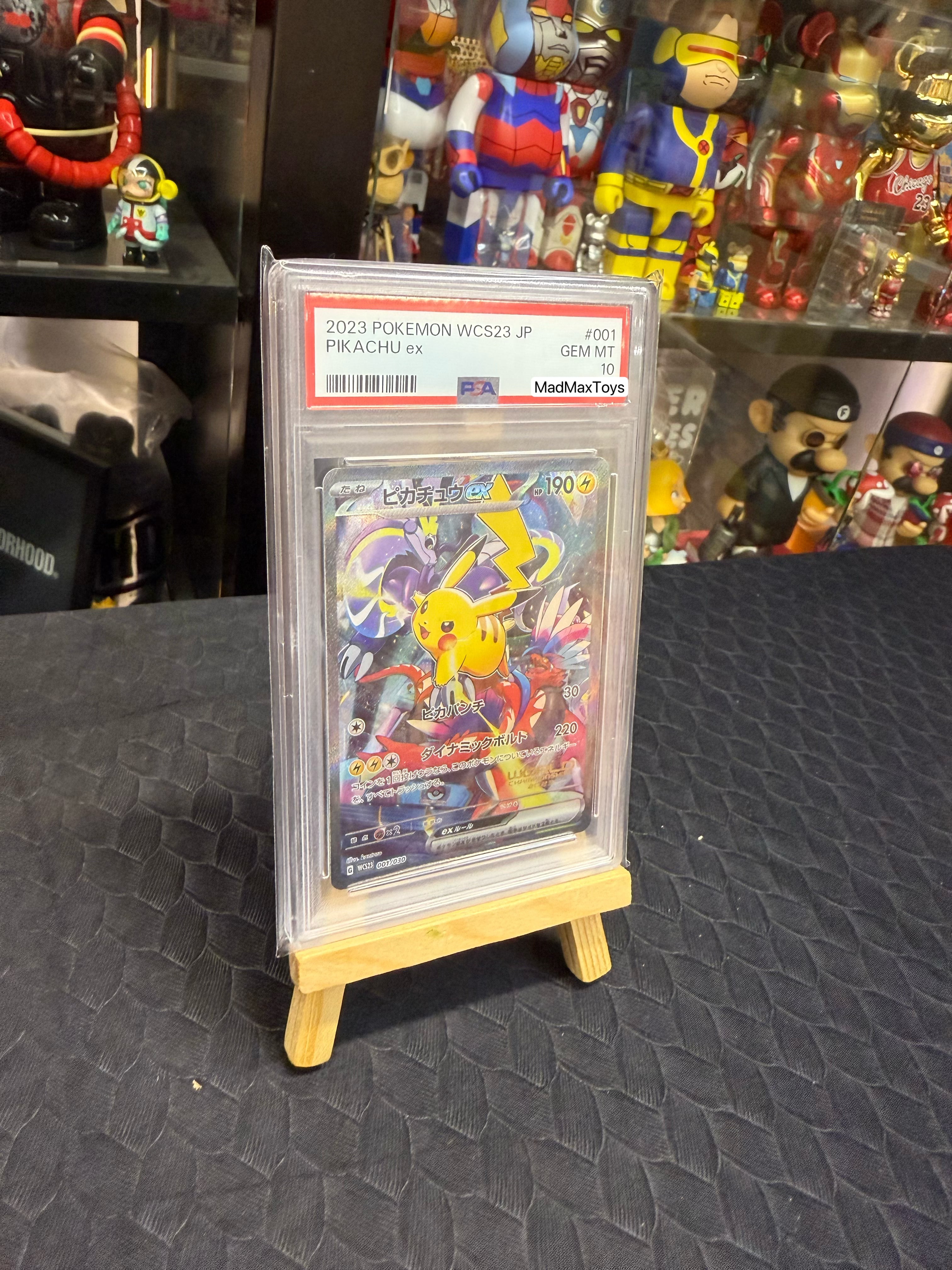 PSA10 2023 Pokemon Card WCS23 JP 001/030