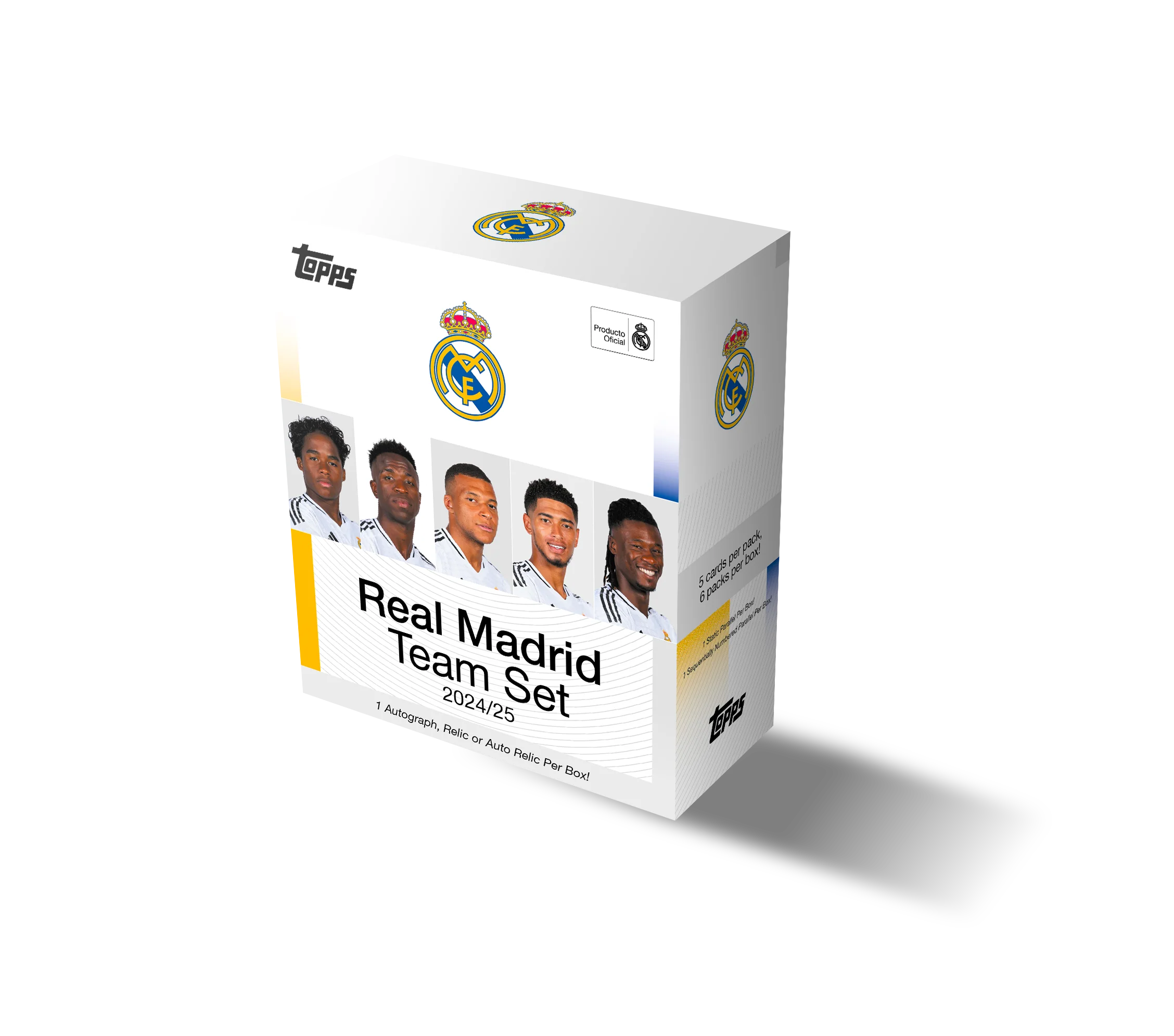 2024-25 Topps Real Madrid Team Set Box