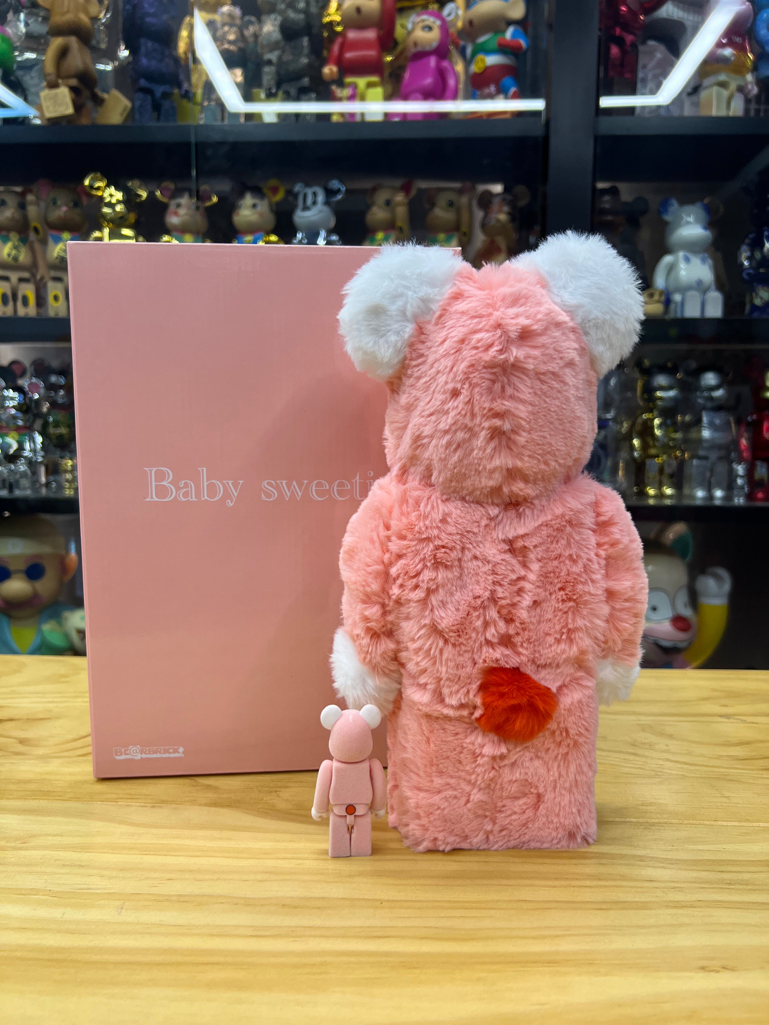 100% & 400% Be@rbrick Valmuer (Poppies) Baby Sweetie