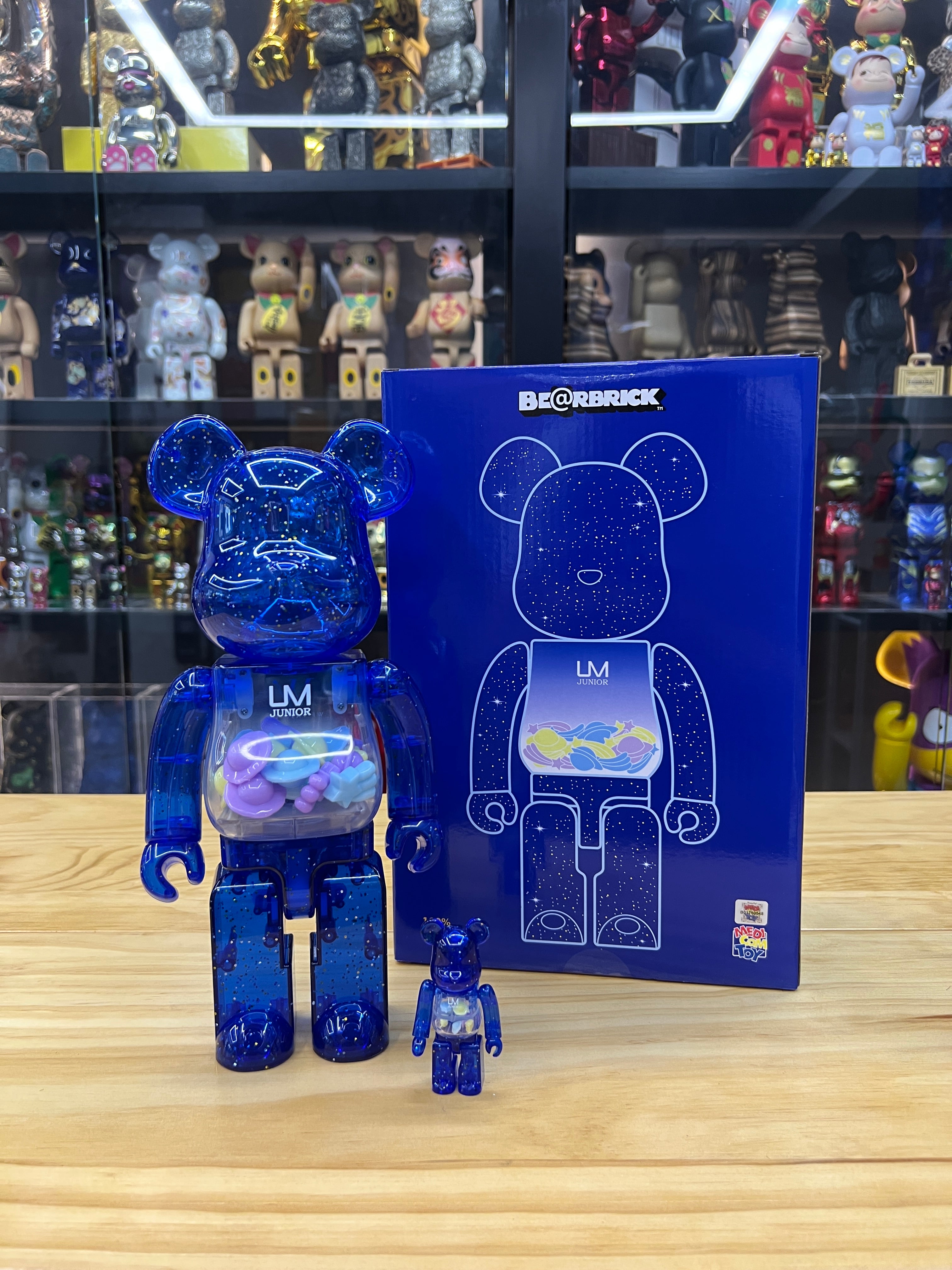 100% & 400% Um Junior x Be@rbrick 2022