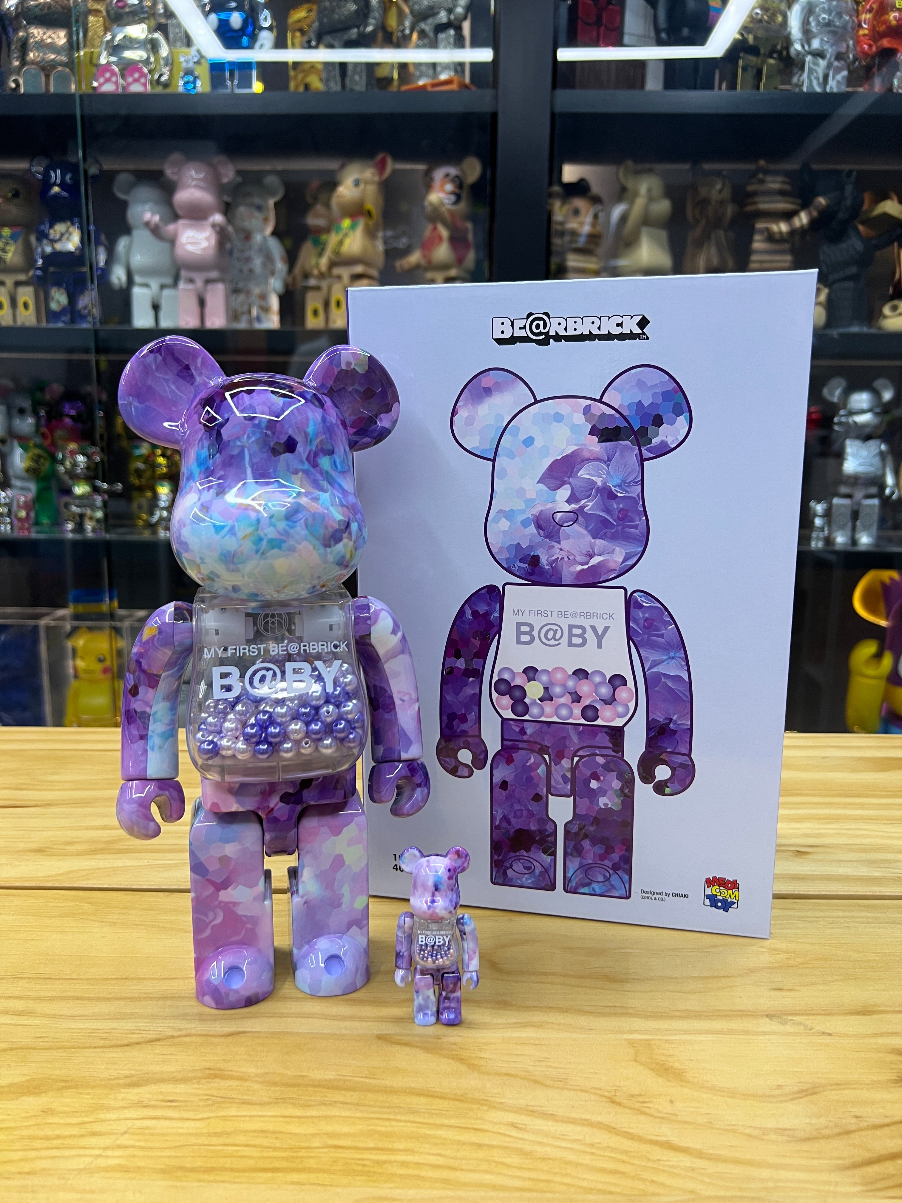 100% & 400% Be@rbrick My First Baby B@by x Forward Fashion