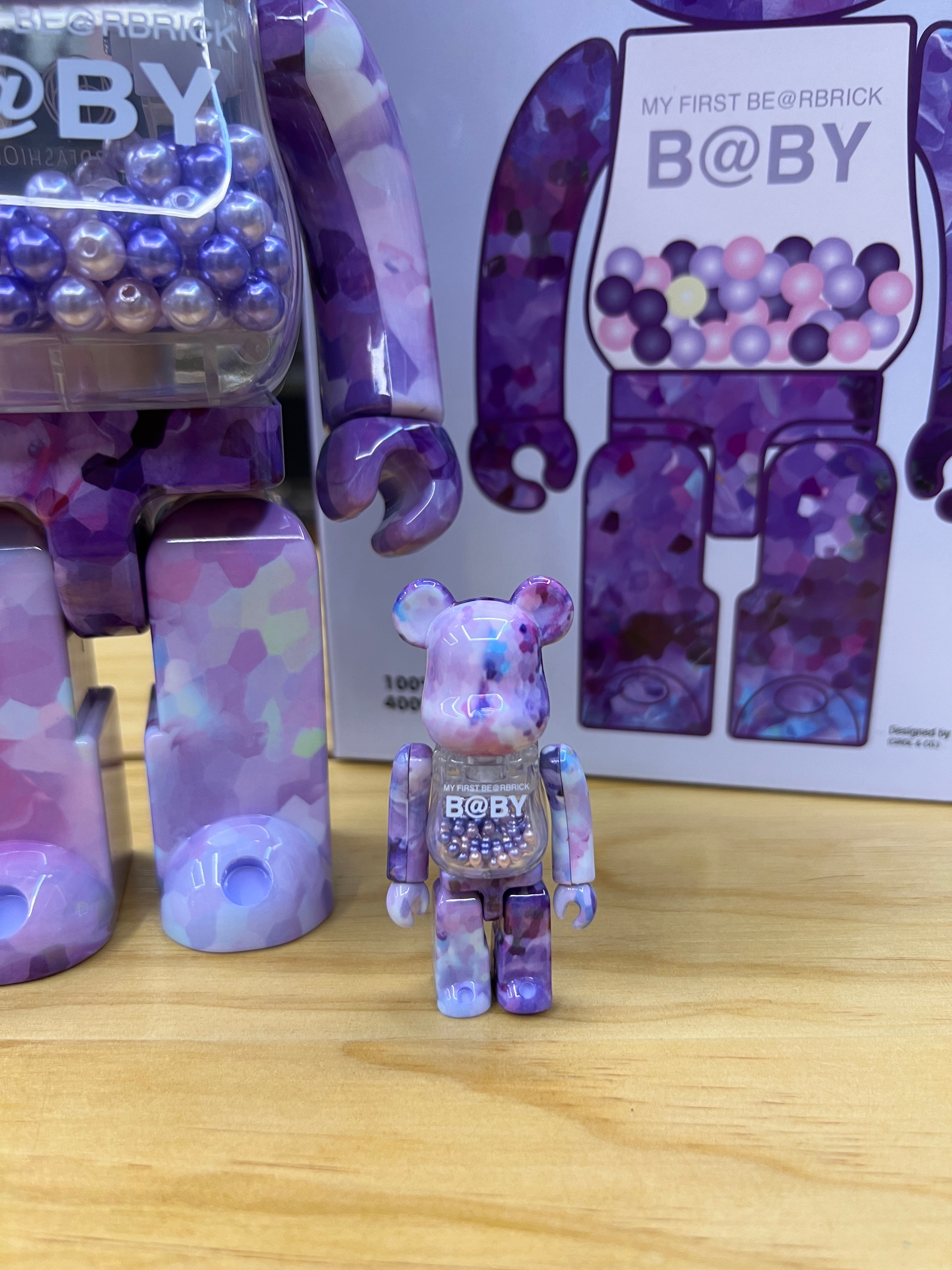 100% & 400% Be@rbrick My First Baby B@by x Forward Fashion Macau