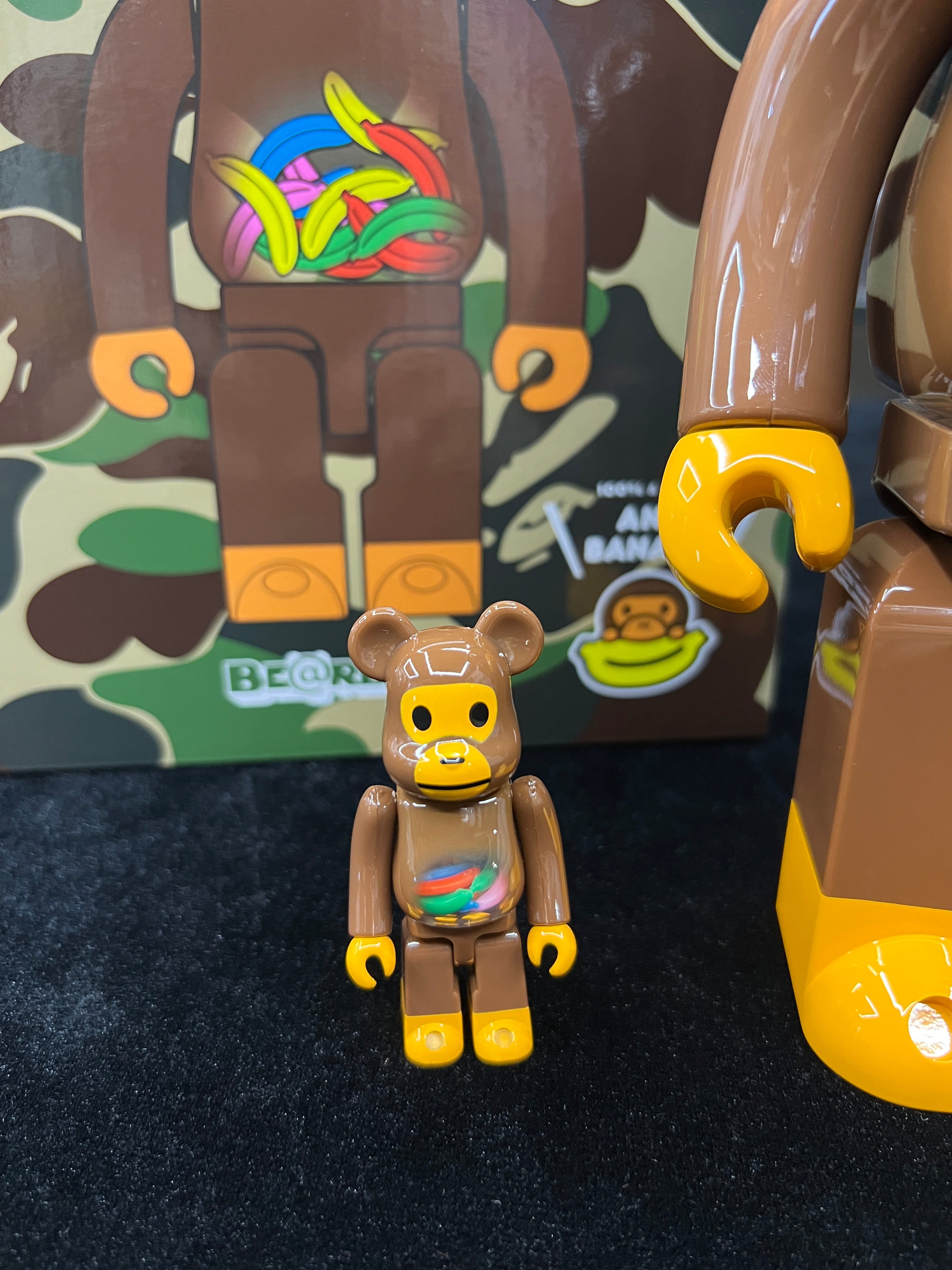 ー品販売 BE@RBRICK BABY MILO AND BANANA BANANA uk.bape.com MILO