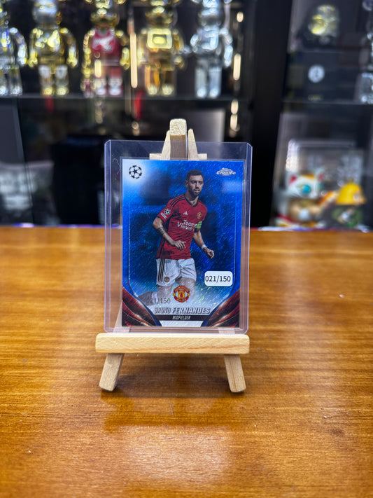 Topps Manchester United Bruno Fernandes 21/150