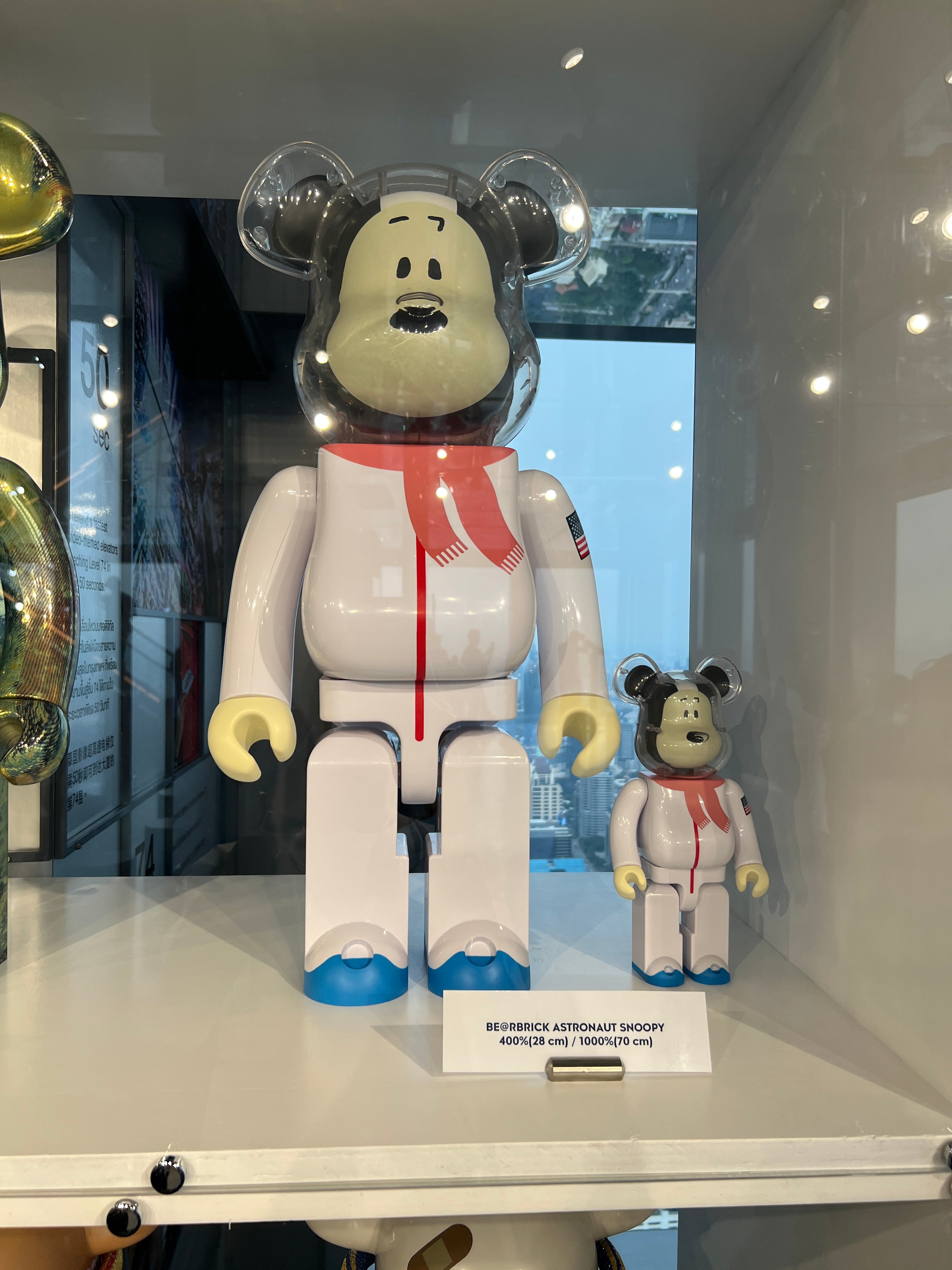 400% Be@rbrick Astronaut Snoopy