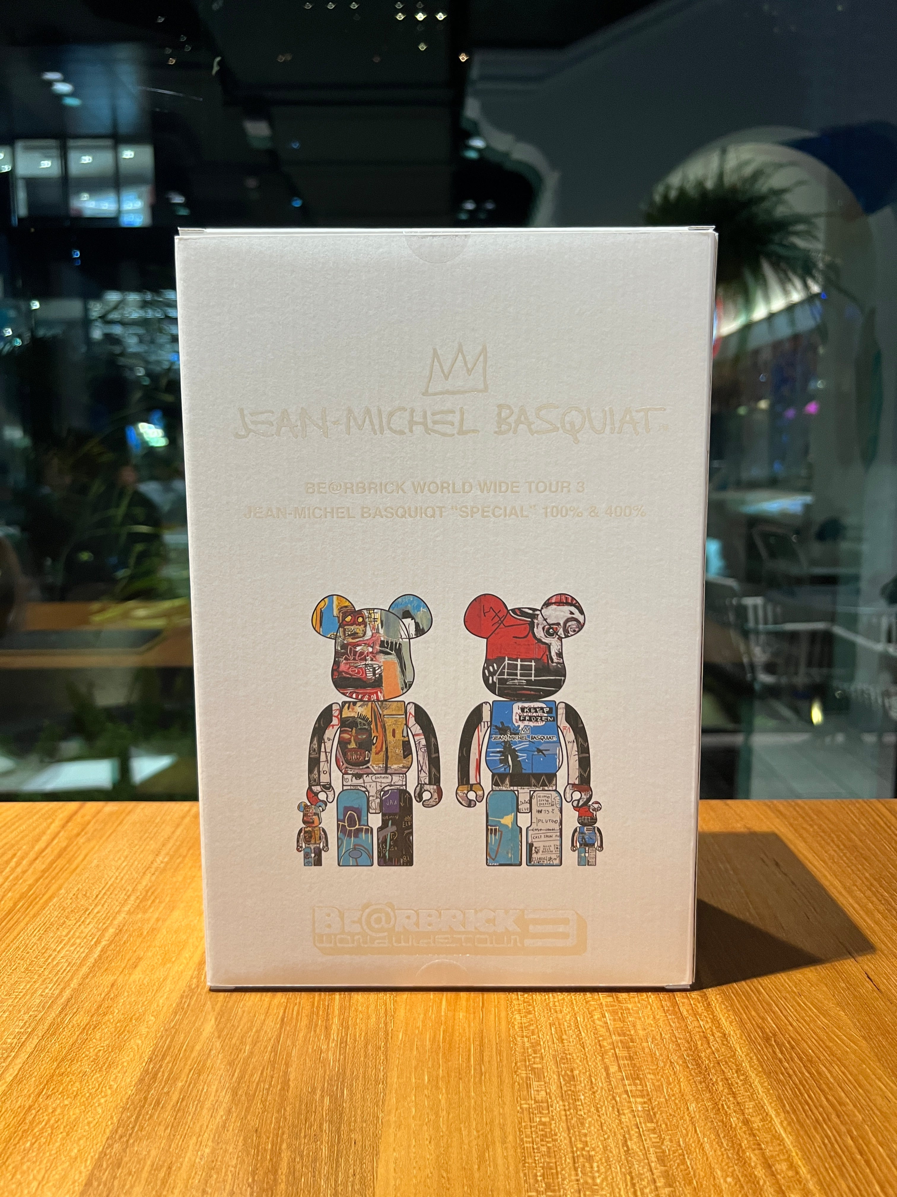 100% & 400% Be@rbrick Jean-Michel Basquiat Special