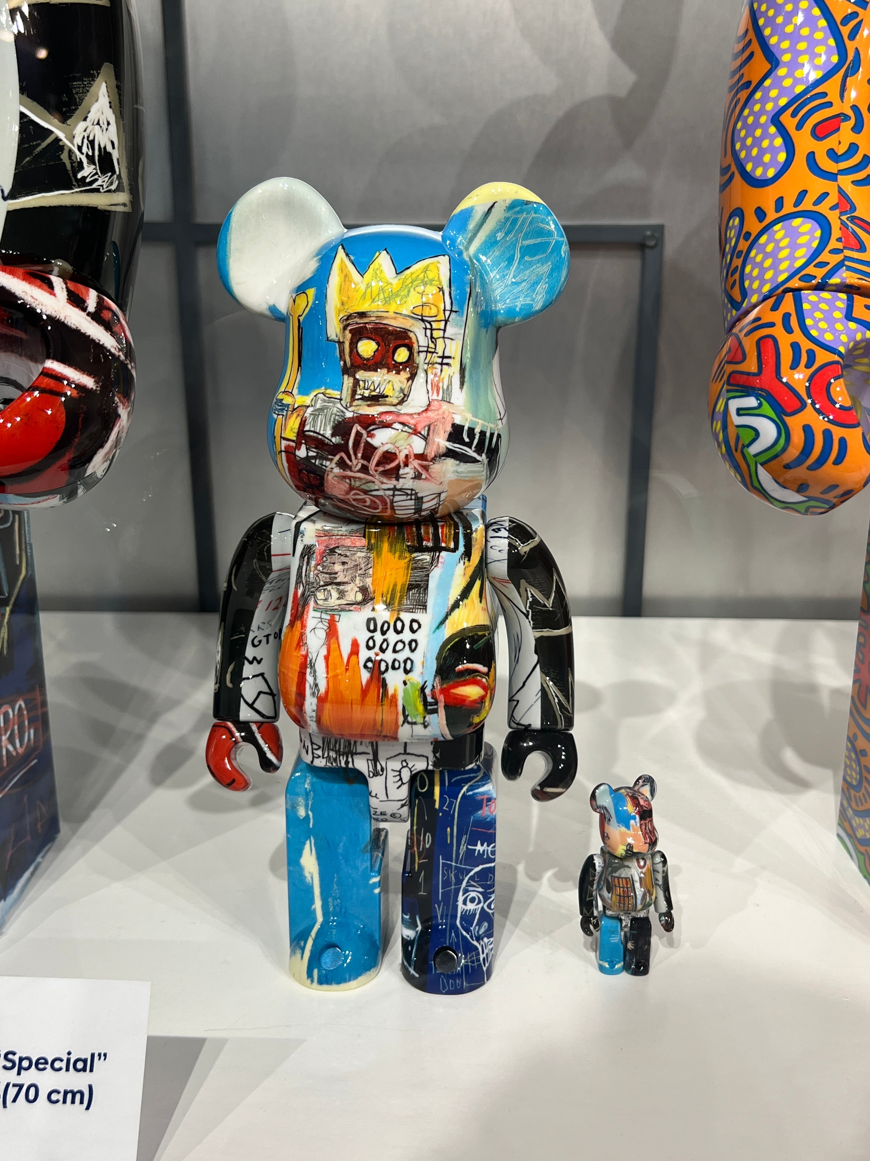 100% & 400% Be@rbrick Jean-Michel Basquiat Special