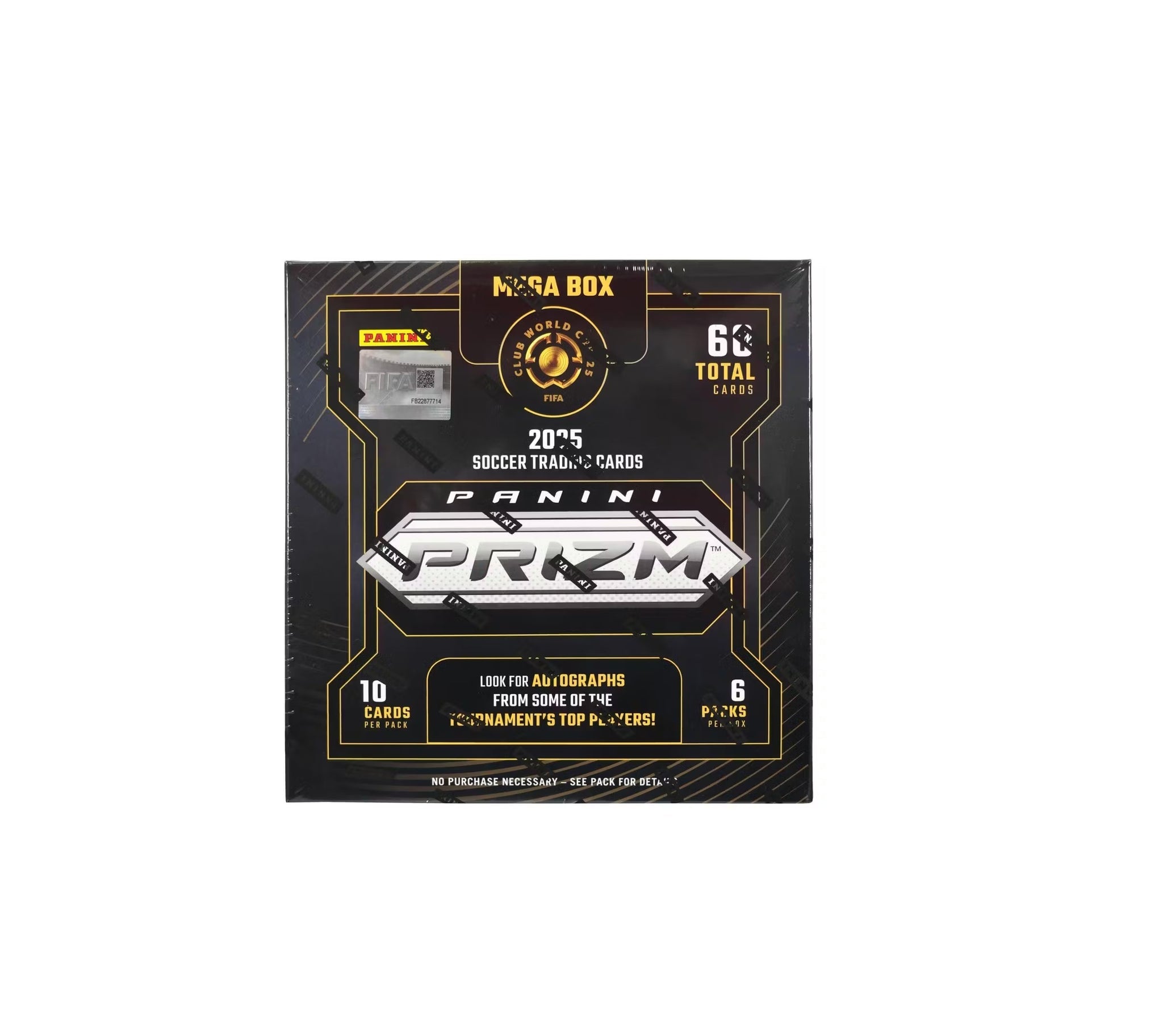 2025 PANINI PRIZM FIFA CLUB WORLD CUP SOCCER MEGA BOX