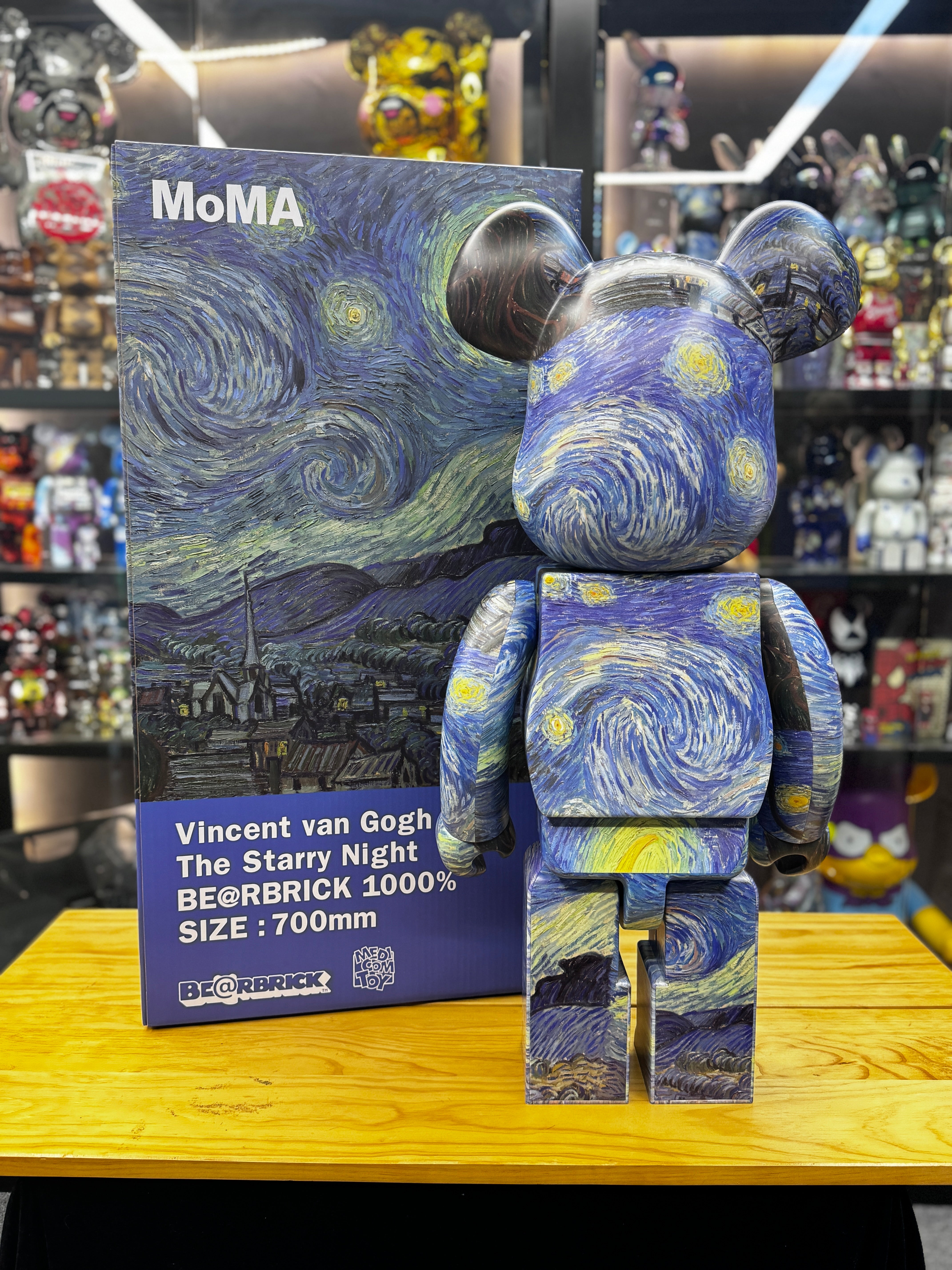 1000% Be@rbrick Starry night Van Gogh 梵高(星夜) – Madmaxtoys