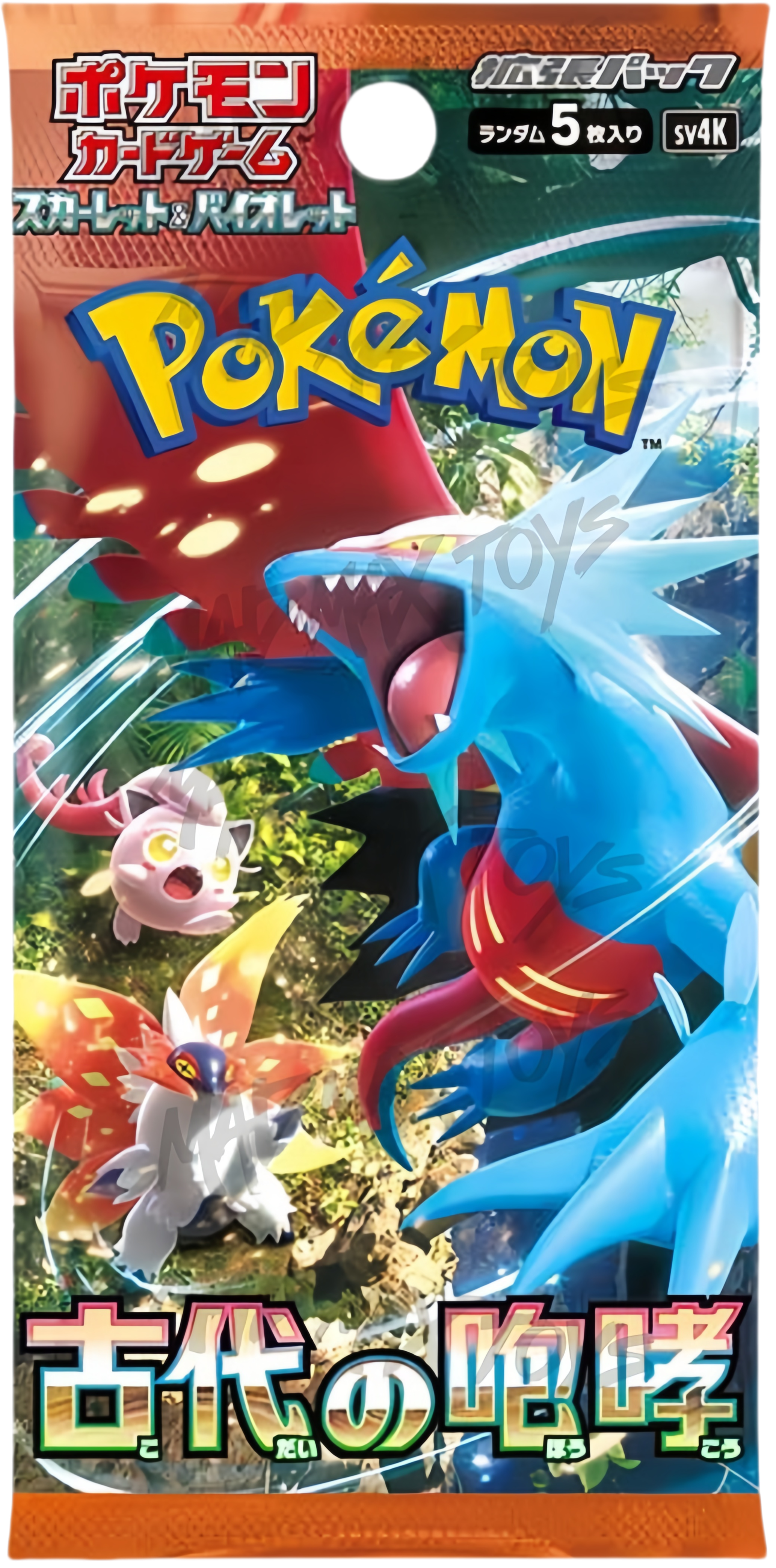 ［SV4K] Pokemon TCG 日版 朱與紫 補充包「古代の咆哮」