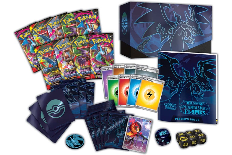 [m2] Pokemon Mega Evolutions Phantasmal Flames Elite Trainer Box