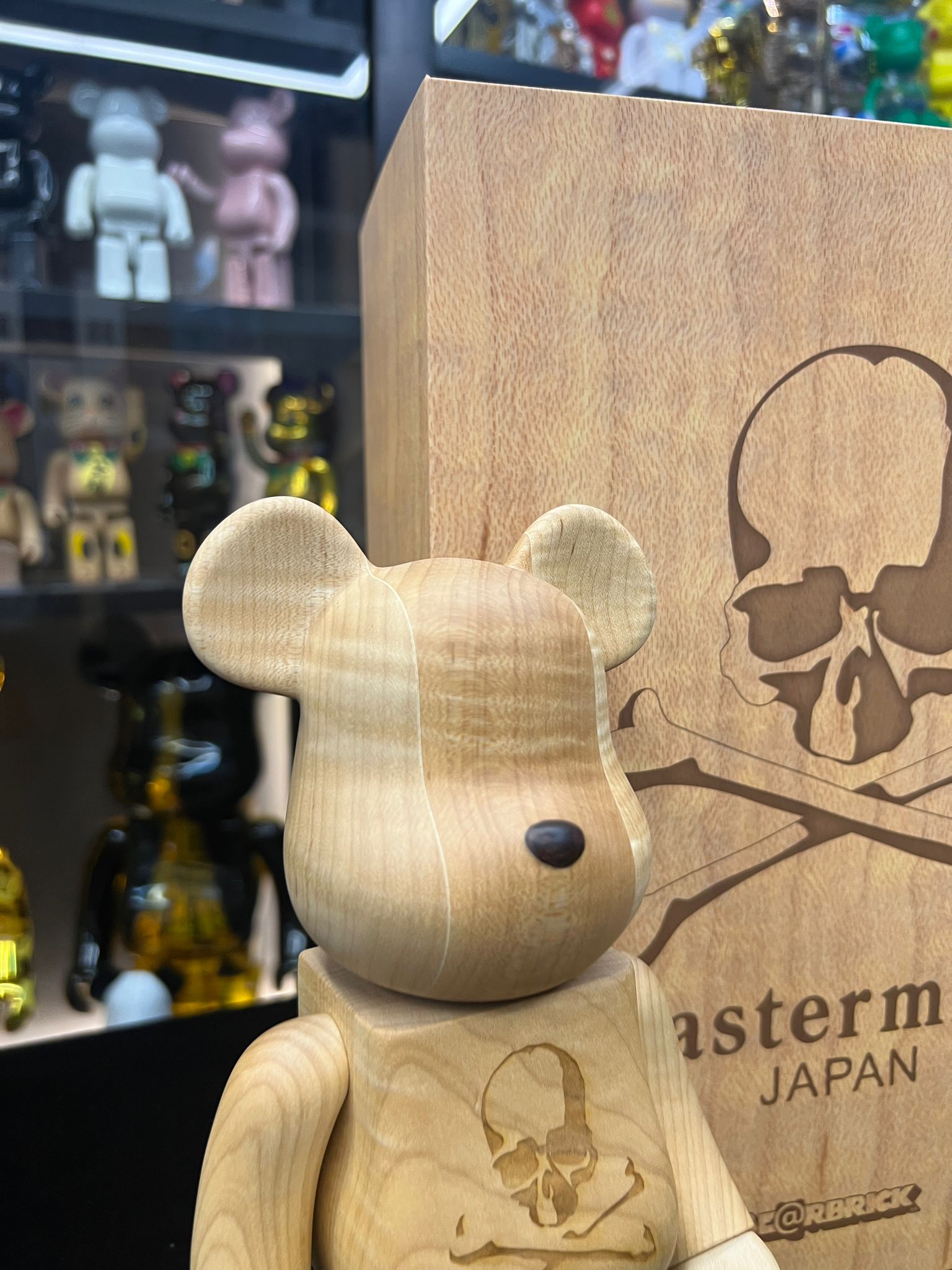 400% Be@rbrick Karimoku Mastermind maple heath Japan 木