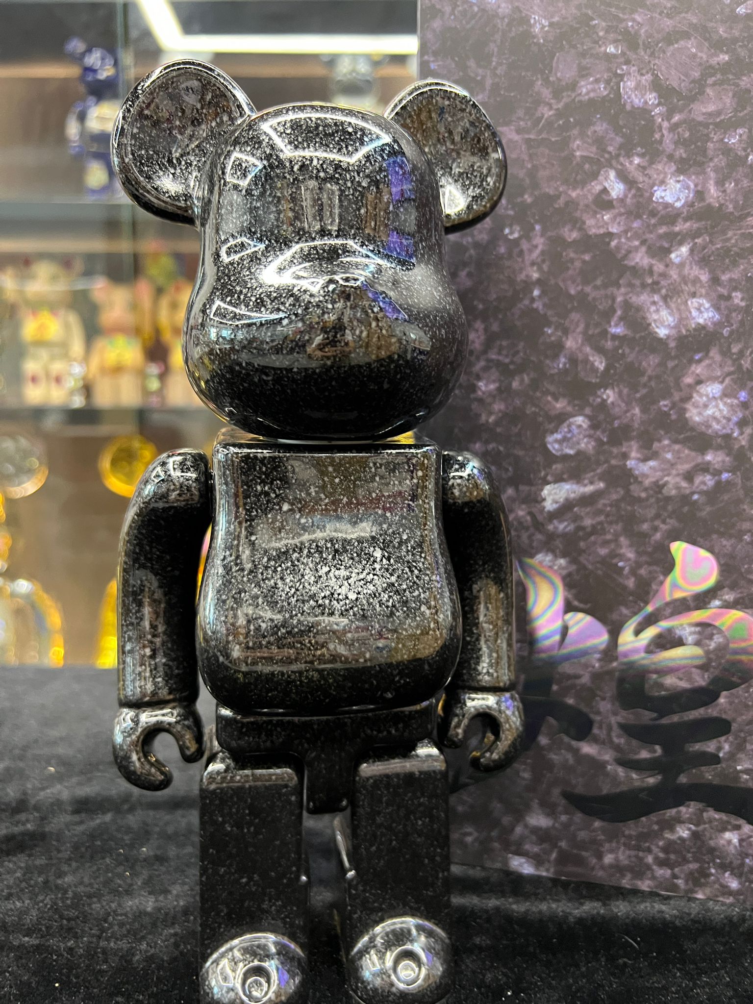 400% Be@rbrick Kutani Kirameki Tenmoku-Yuu 2018 九谷燒 (煌)