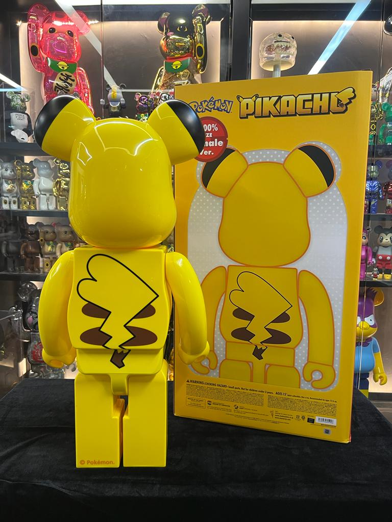 1000％ BE@RBRICK ピカチュウFemale Ver. (比卡超Pikachu) – Madmaxtoys