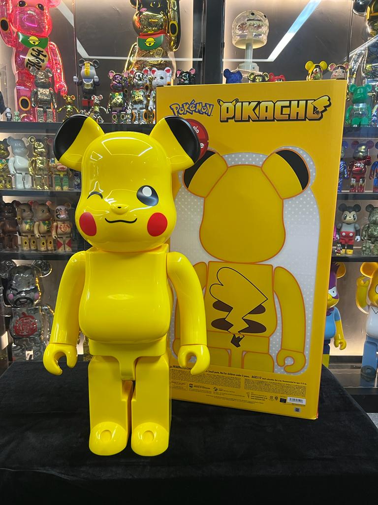 1000％ BE@RBRICK ピカチュウFemale Ver. (比卡超Pikachu) – Madmaxtoys